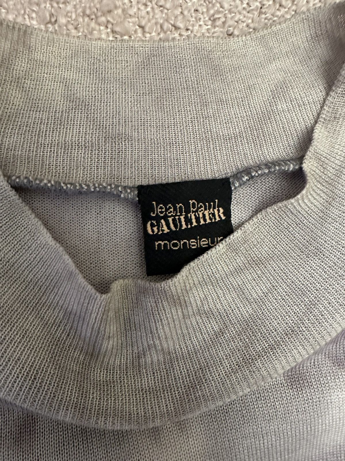 Designer × Jean Paul Gaultier × Vintage Jean Paul Gaultier FW 2010 muscle print sweater Size US XL / EU 56 / 4 - 2 Thumbnail