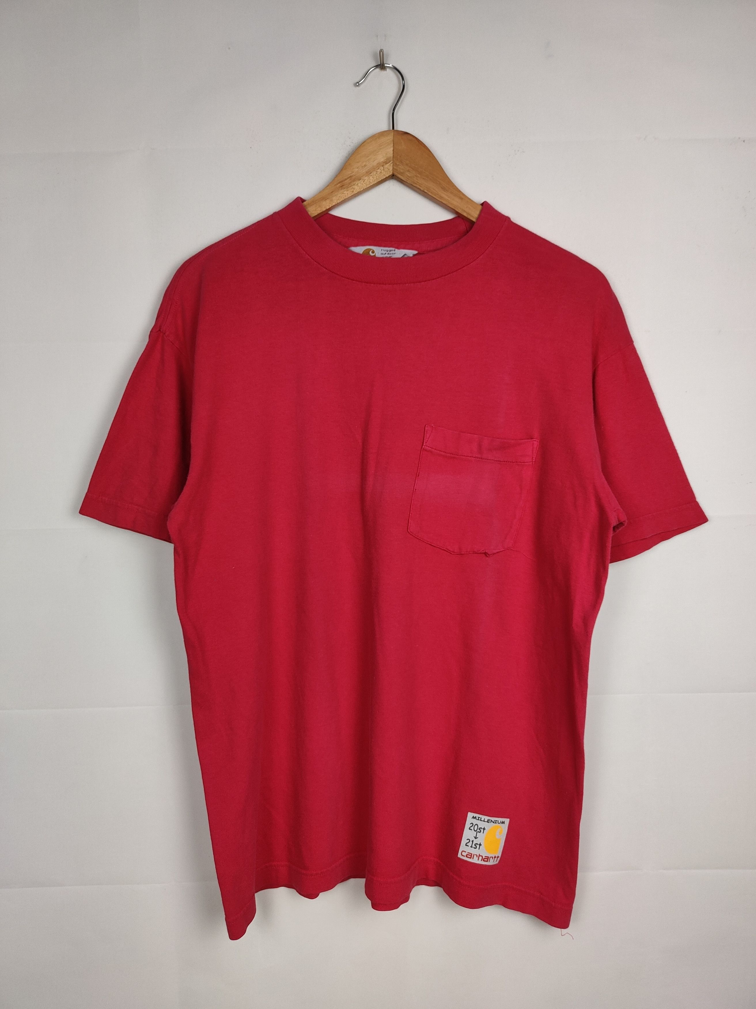 Carhartt × Vintage Vintage 2000 Carhartt Pocket Shirt Size US M / EU 48-50 / 2 - 1 Thumbnail