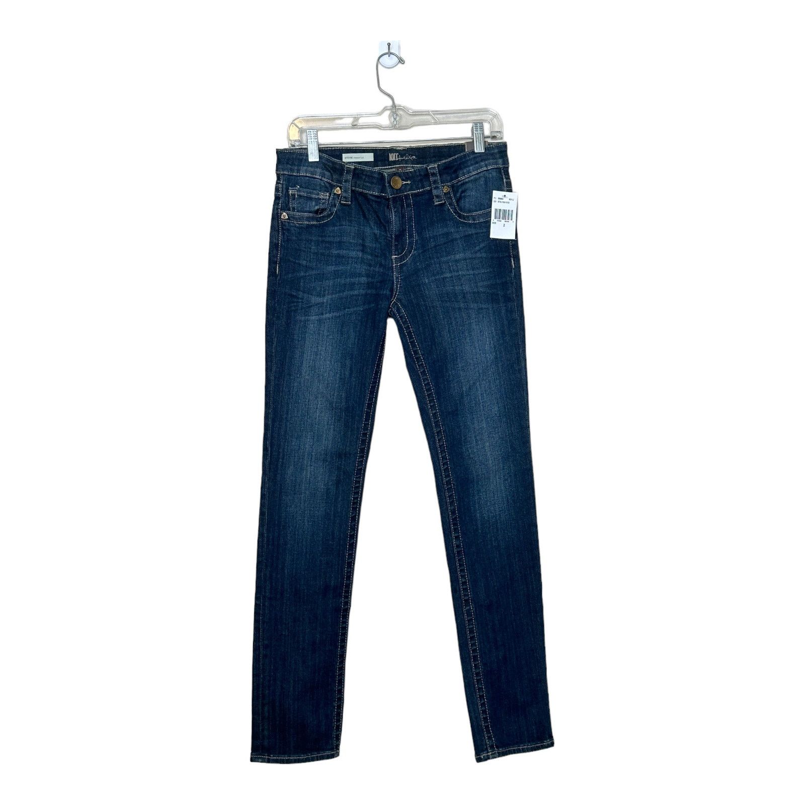 From The First KUT Stevie blue straight legs stretch jeans size 2 Size 26" / US 2 / IT 38 - 8 Thumbnail