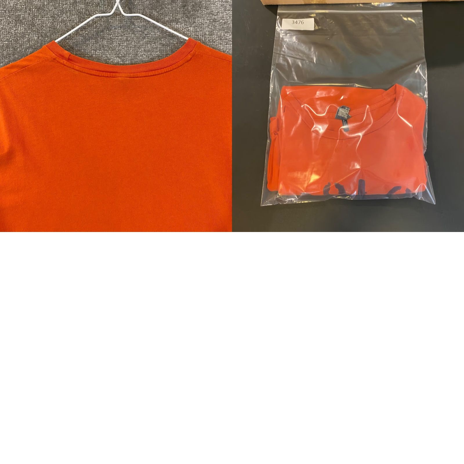 Polo Ralph Lauren Polo Ralph Lauren Shirt Mens Medium Orange MXMLVII New York RL Tee Short Sleeve Size US M / EU 48-50 / 2 - 8 Thumbnail