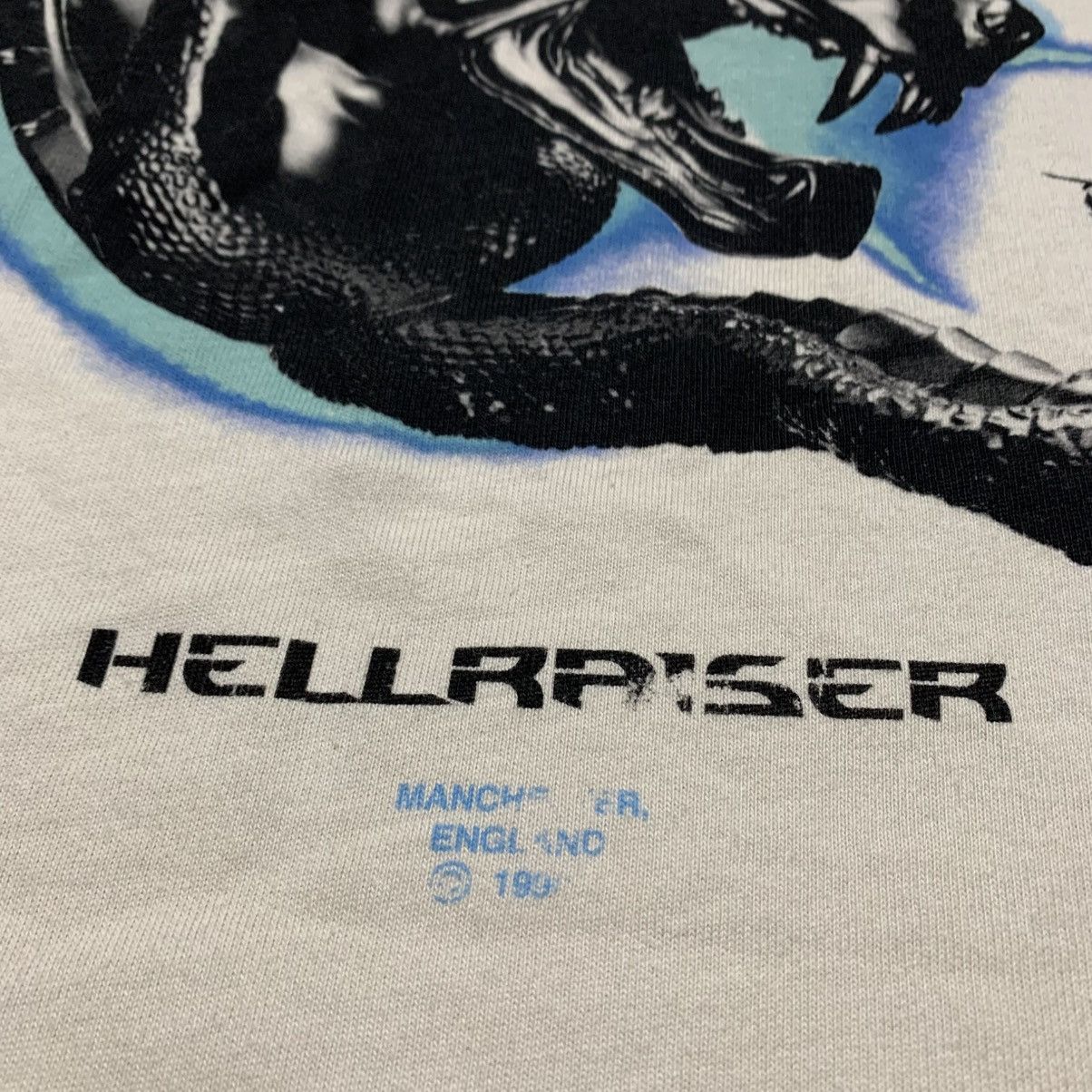 Represent Clo. Represent XS Hellraiser Vintage White Tee Hell Raiser Size US XS / EU 42 / 0 - 4 Thumbnail