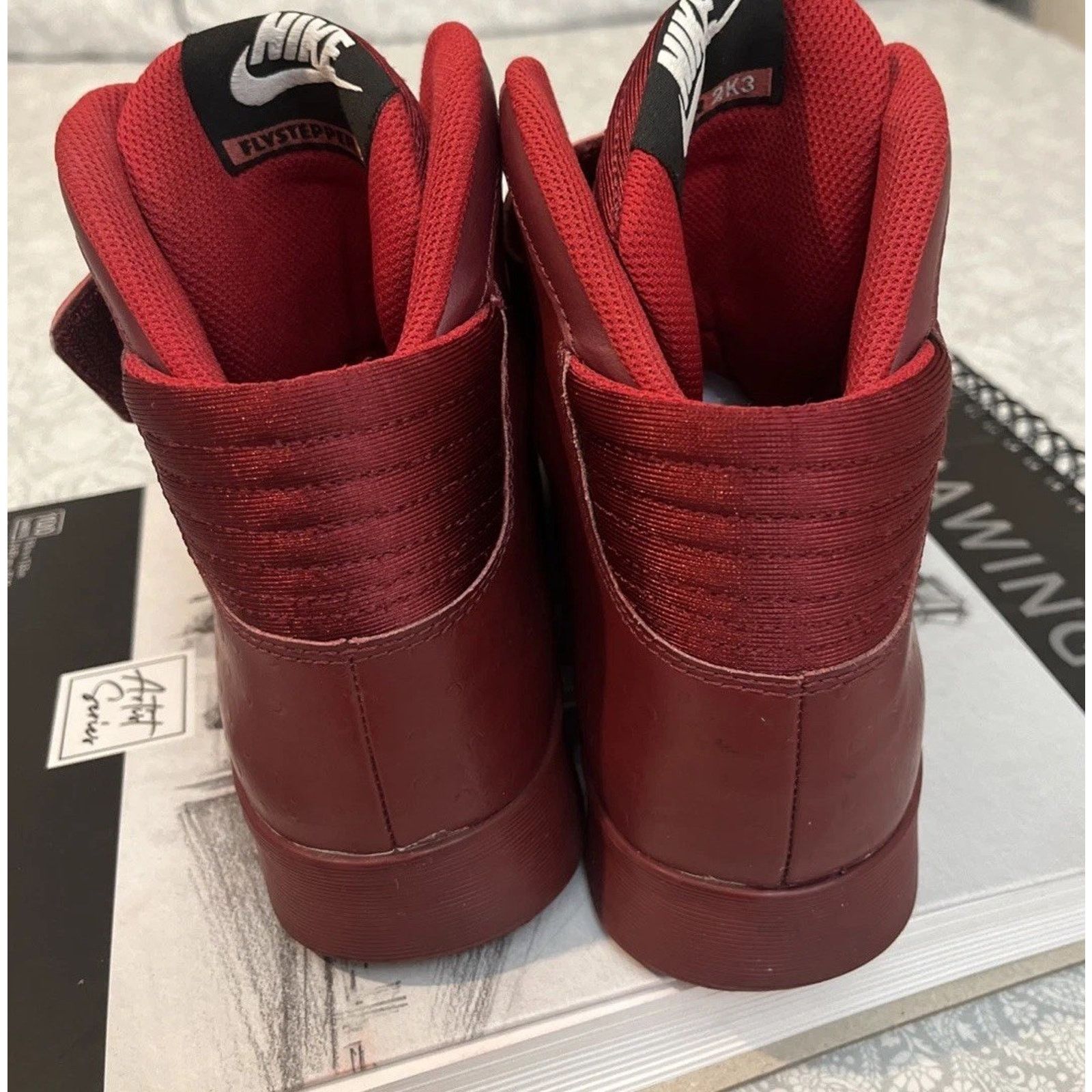 Nike Nike Flystepper 2K3 Red High Top Sneakers Men’s Size 8.5 Size US 8.5 / EU 41-42 - 8 Thumbnail