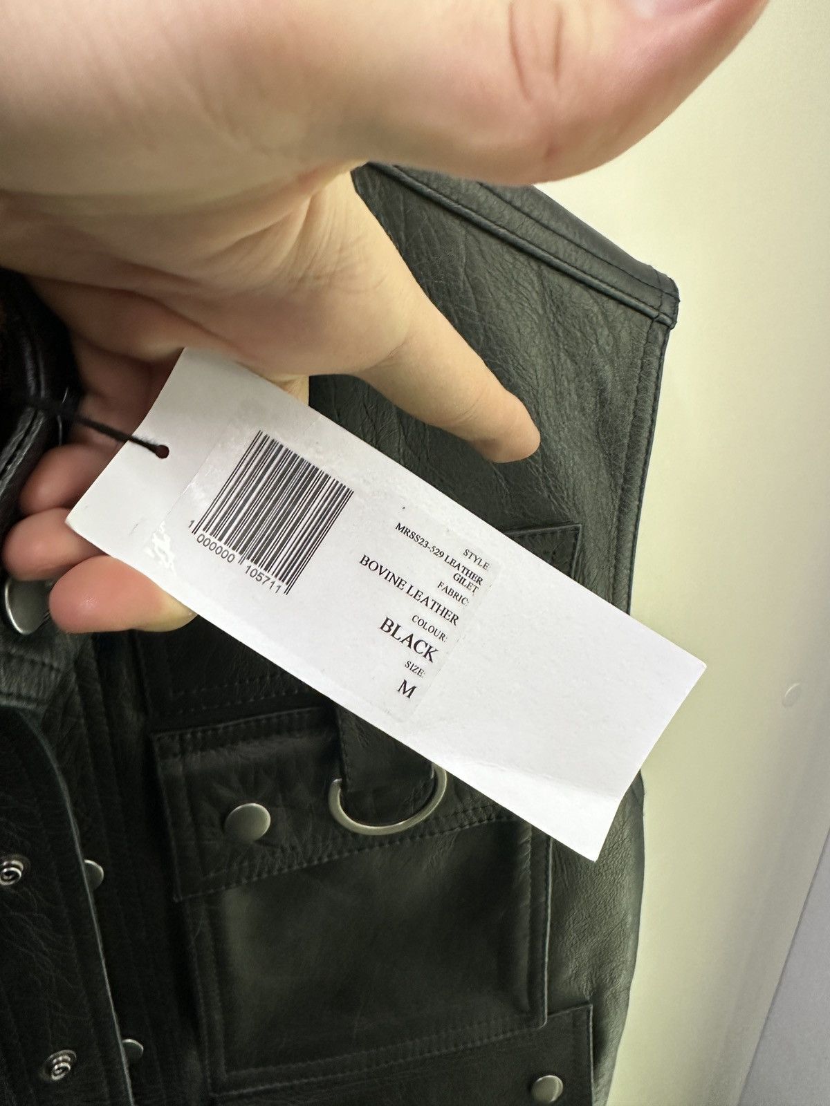 Martine Rose Martine Rose polished-finish button-fastening jacket Size US M / EU 48-50 / 2 - 12 Thumbnail