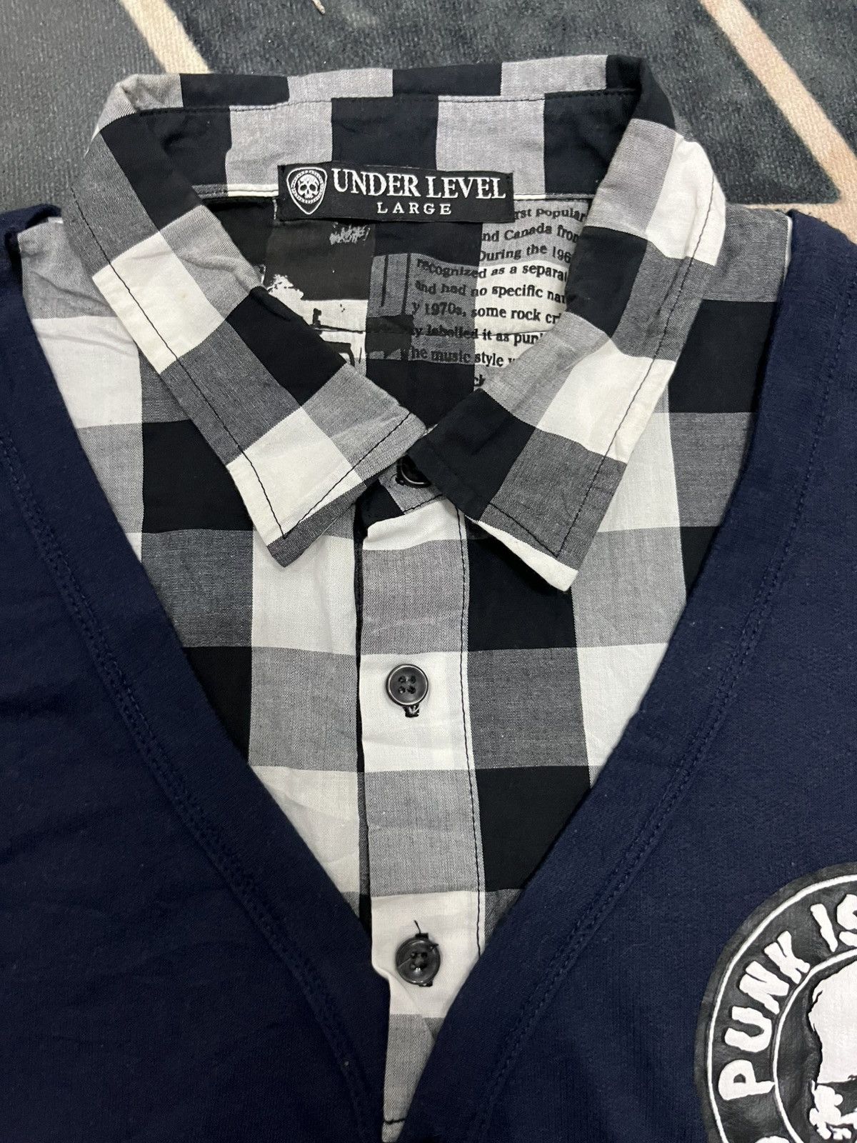 Seditionaries 💥UNDER LEVEL Punk Is Dead Seditionaries Style Marxisme Size US L / EU 52-54 / 3 - 6 Thumbnail