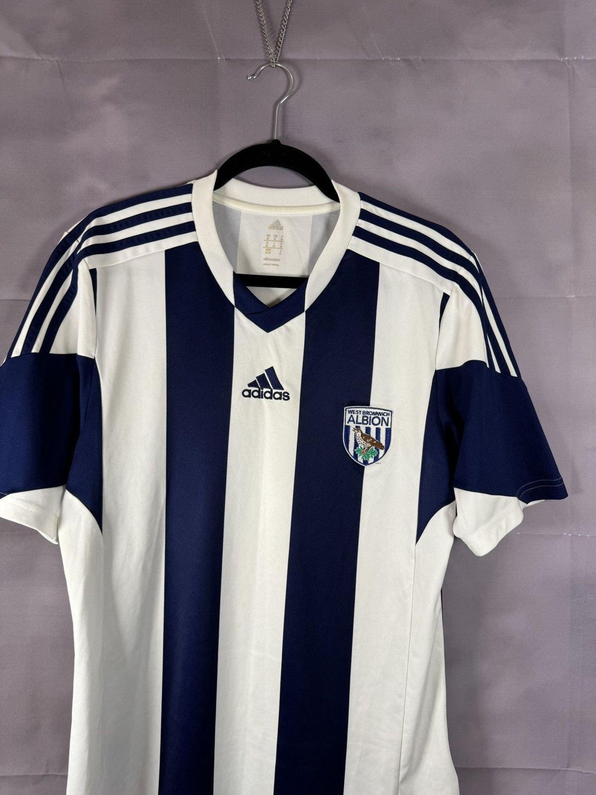 Adidas × Vintage Vintage West Bromwich Albion 2013/14 Adidas Jersey Blokcore Size US M / EU 48-50 / 2 - 2 Thumbnail