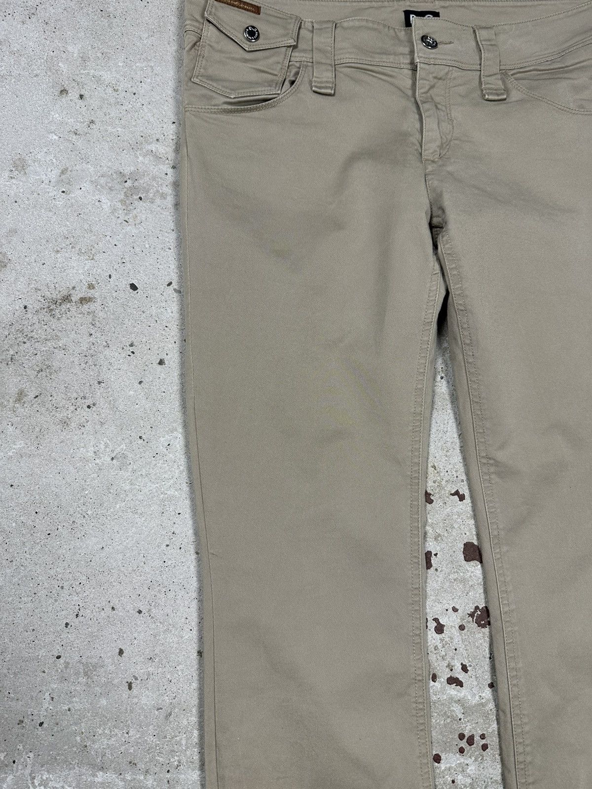 Dolce & Gabbana × Vintage Vintage Y2K Dolce & Gabbana Cool Boot Cut Low Waist Pants Size 30" / US 8 / IT 44 - 6 Thumbnail