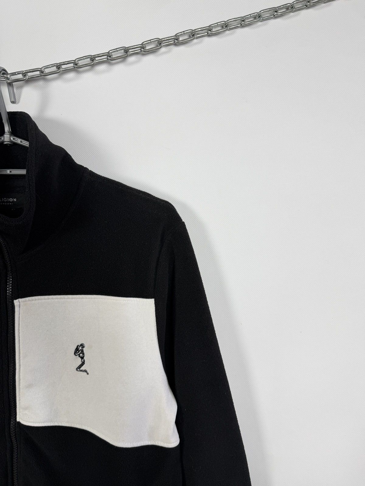 Vintage Religion Full Zip Fleece Jacket Vintage Streetwear Size S Size US S / EU 44-46 / 1 - 2 Thumbnail