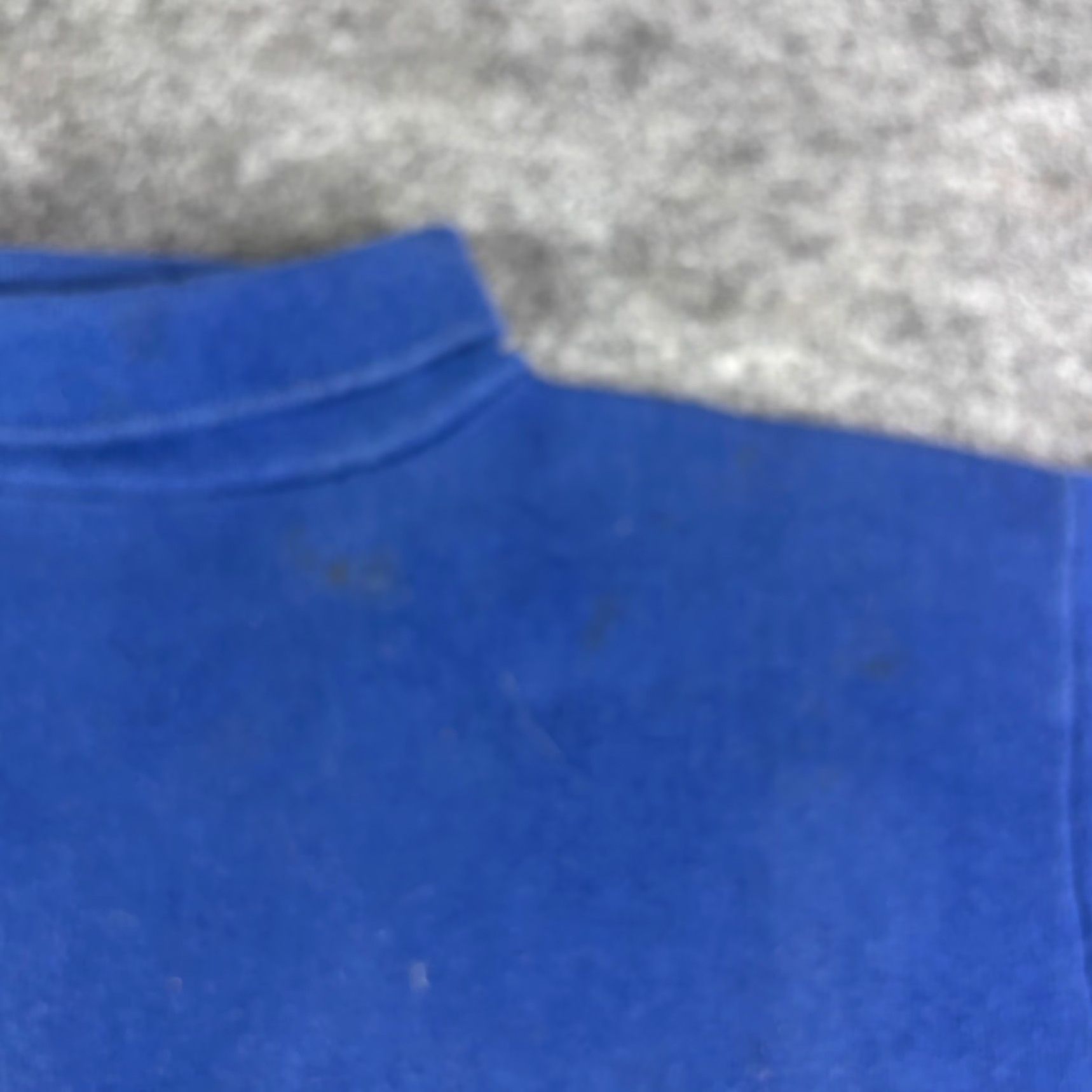 Vintage VINTAGE Big Murph Sweatshirt Mens M Blue Long Sleeve Mock Neck Pullover Self-Brand 1990s Sportswear Casual Size US M / EU 48-50 / 2 - 8 Thumbnail