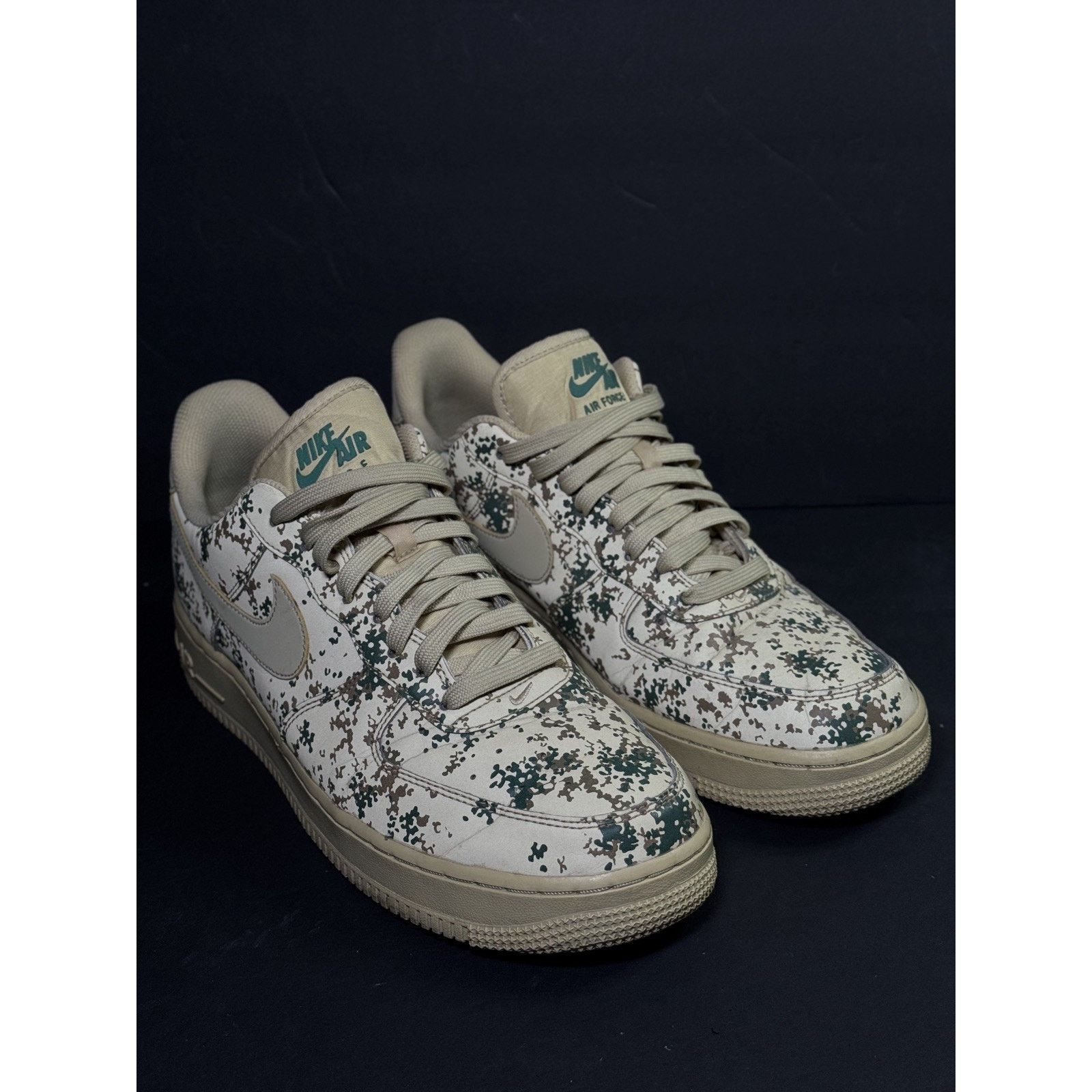 Nike Nike Air Force 1 Low Desert Camo Sneakers Mens Size 10 Size US 10 / EU 43 - 1 Thumbnail