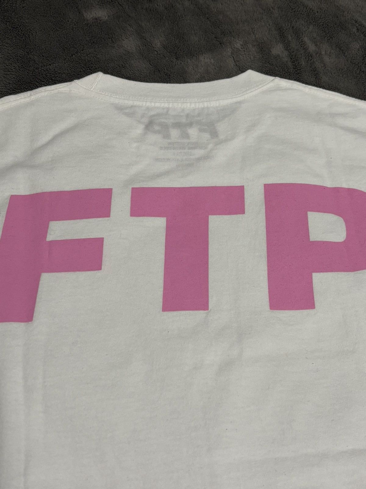 Fuck The Population FTP Breast Cancer Awareness Tee Size US M / EU 48-50 / 2 - 3 Thumbnail