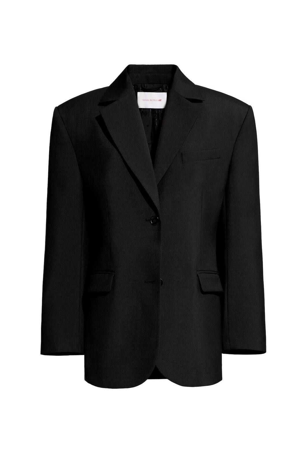 Other NEW H&M MAGDA BUTRYM Oversized wool Blazer wool jacket large Size L / US 10 / IT 46 - 1 Preview