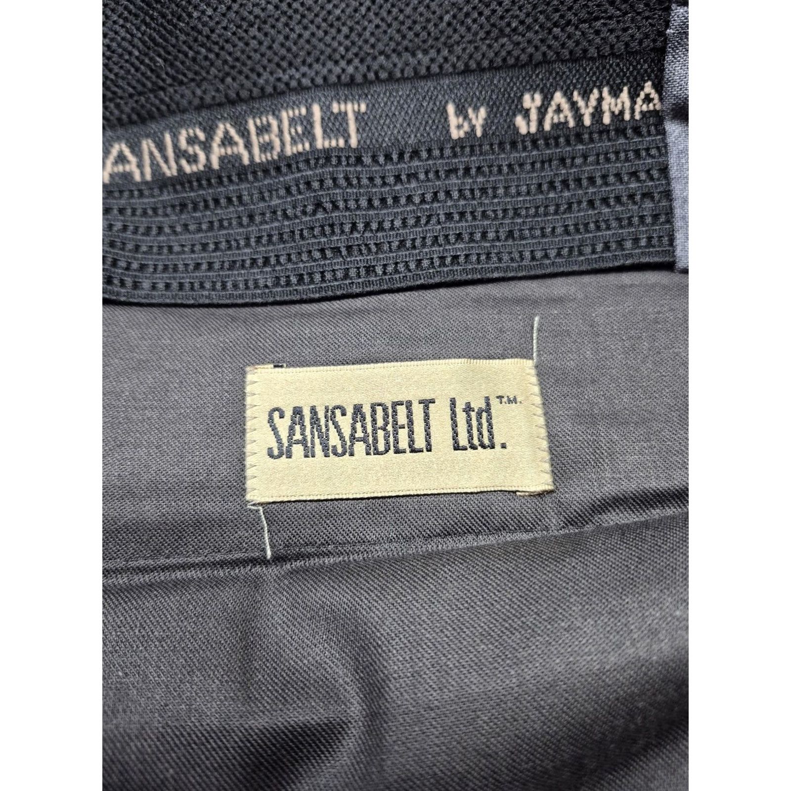 Vintage Sansabelt Mens Dress Pants 36x36 Gray Wool Pleated Straight Unhemmed Pants Mens Regular Wool Dress Pants Gray Size US 36 / EU 52 - 3 Thumbnail