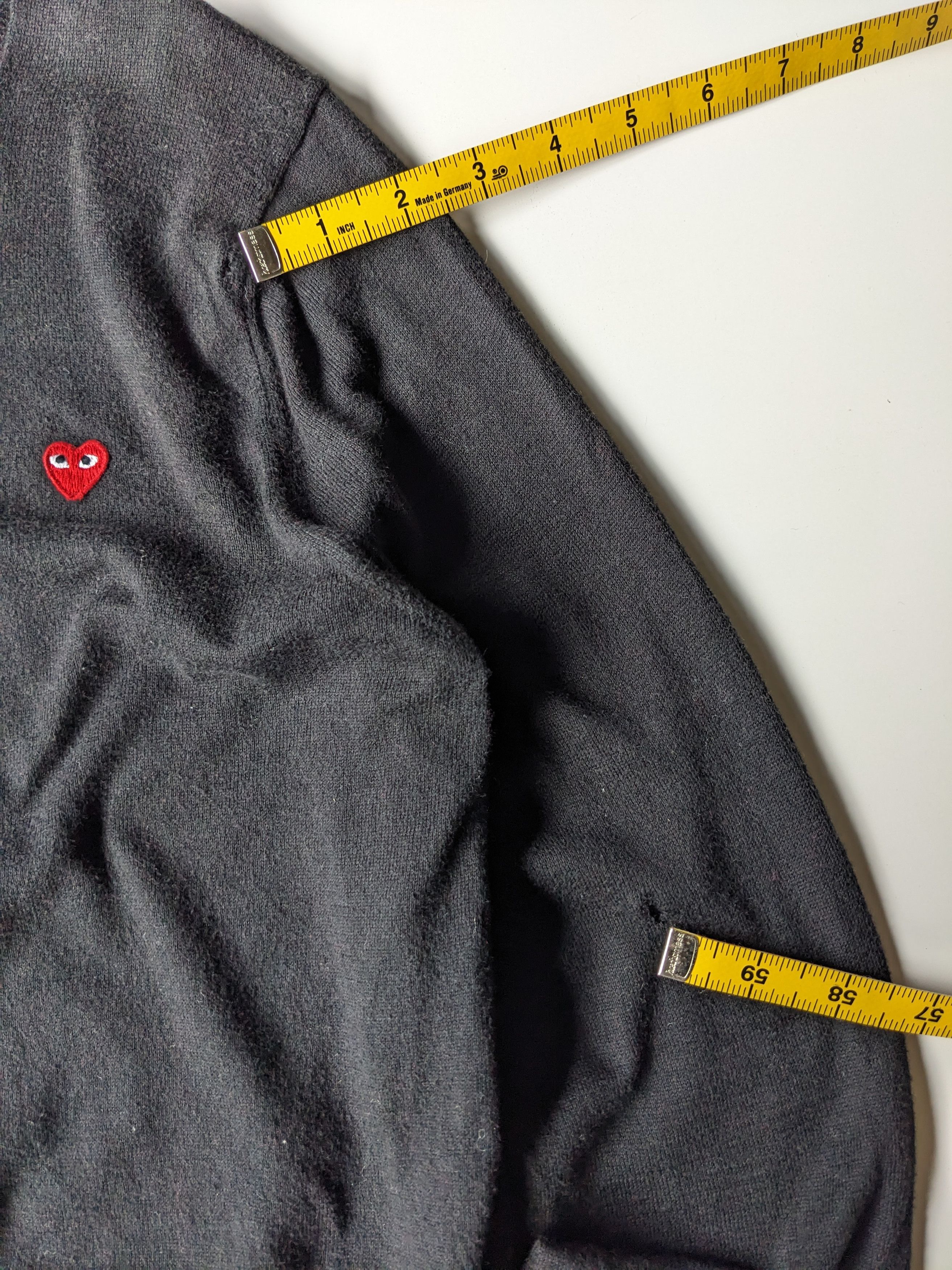 Comme des Garcons PLAY AW2016 Comme des Garcons Play cardigan Size M / US 6-8 / IT 42-44 - 3 Thumbnail