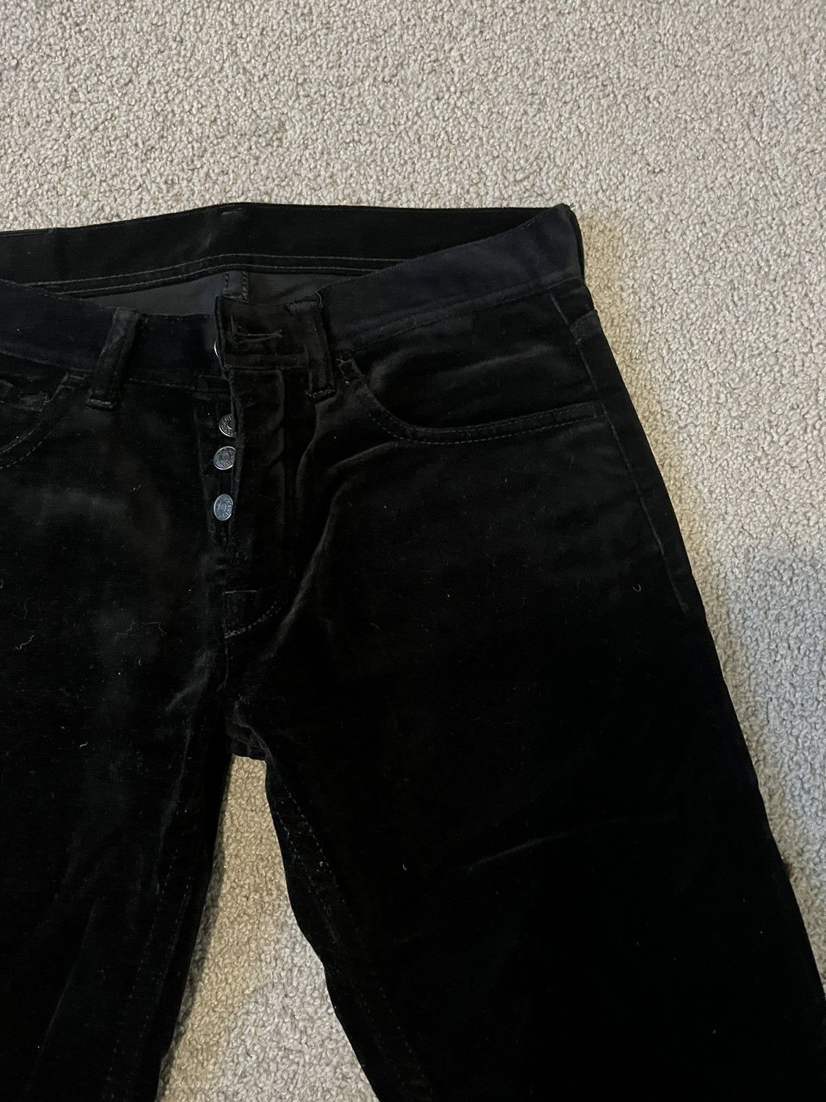 Gucci Gucci Jeans in Black Velvet Size US 28 / EU 44 - 8 Thumbnail
