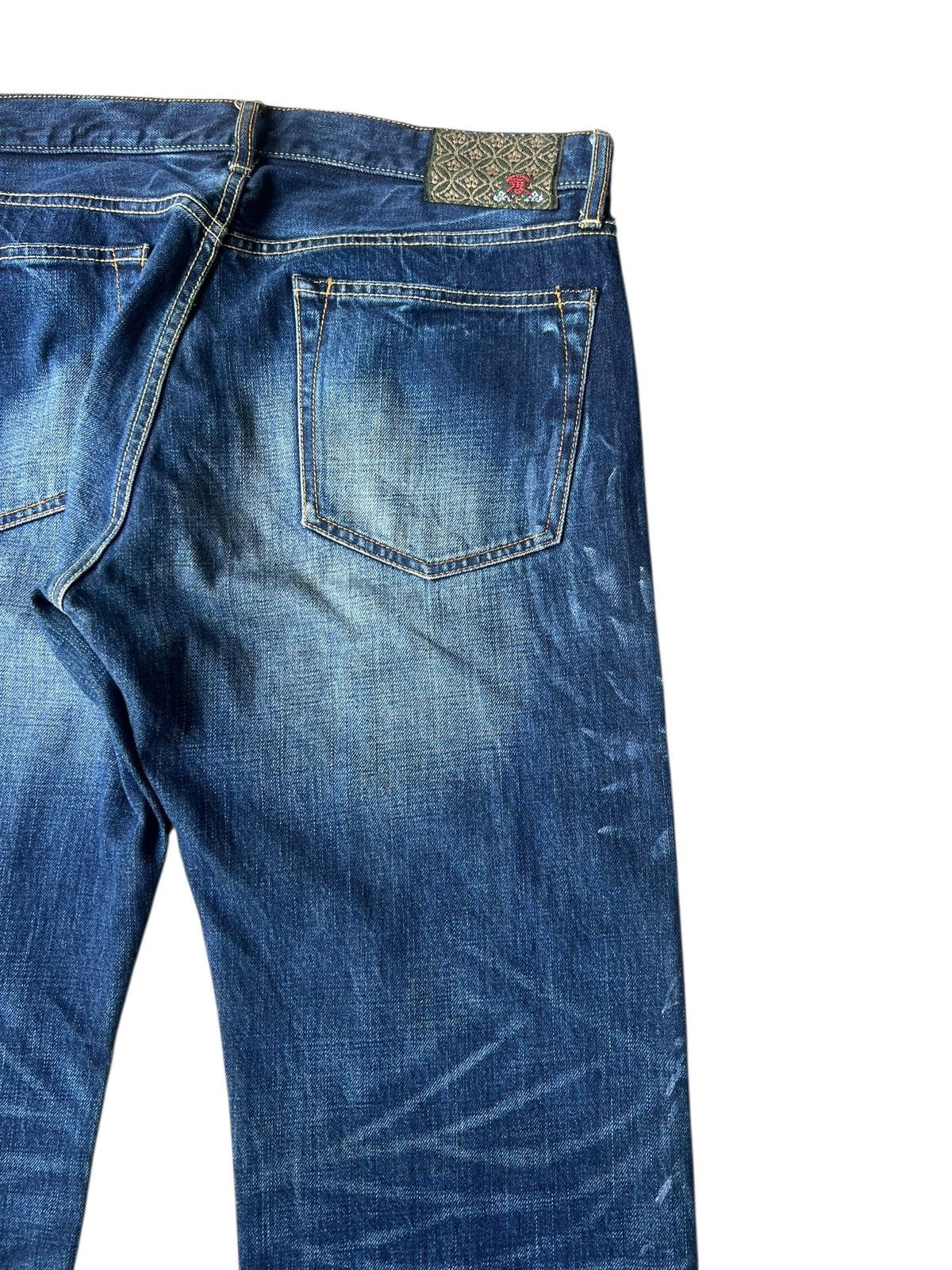 Eternal ETERNAL Japan Fade Clawmark Denim Painter Jeans Straight Cut Size US 36 / EU 52 - 18 Thumbnail