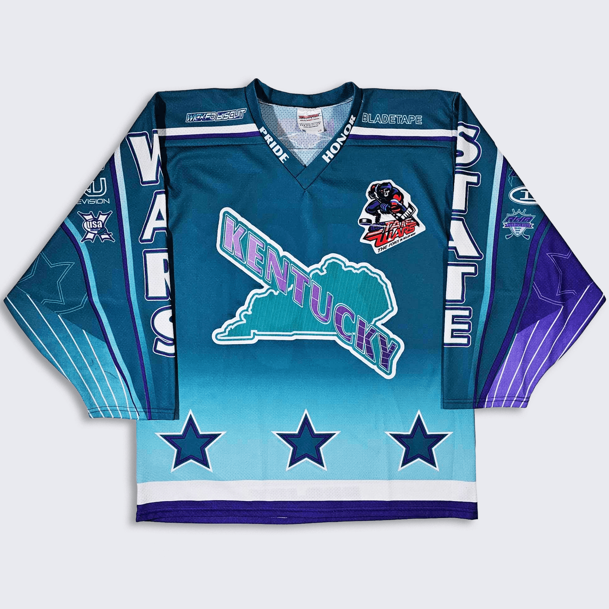 Other Kentucky State Wars Roller Blades Hockey Jersey Size US L / EU 52-54 / 3 - 1 Thumbnail