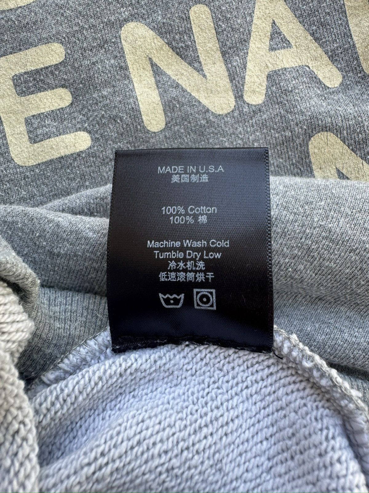 Rhude RHUDE GREY TREKKING SWEATSHIRT Size US XL / EU 56 / 4 - 7 Thumbnail