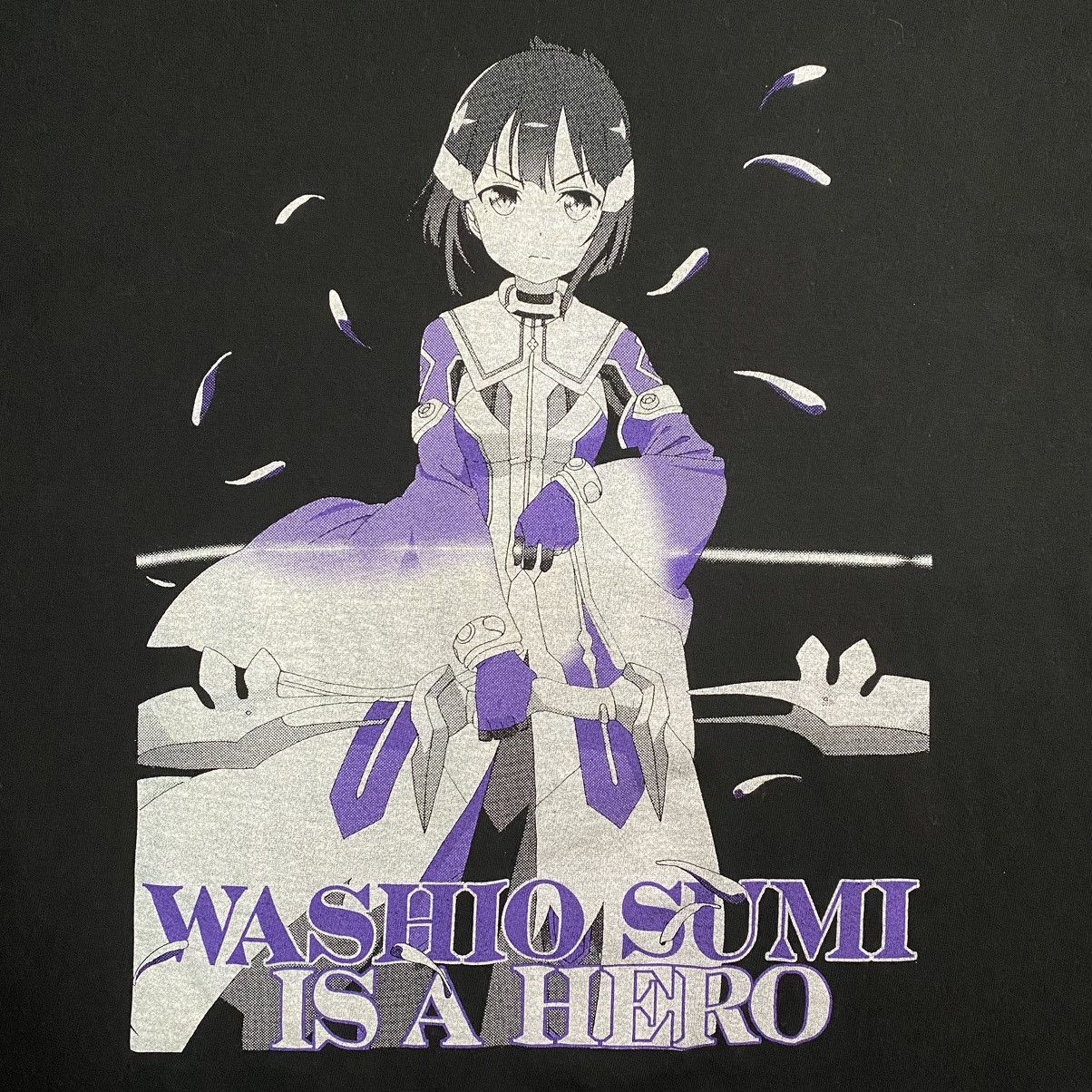 Anime Washio Sumi is A Hero Magical Anime T Shirt Size US M / EU 48-50 / 2 - 5 Thumbnail
