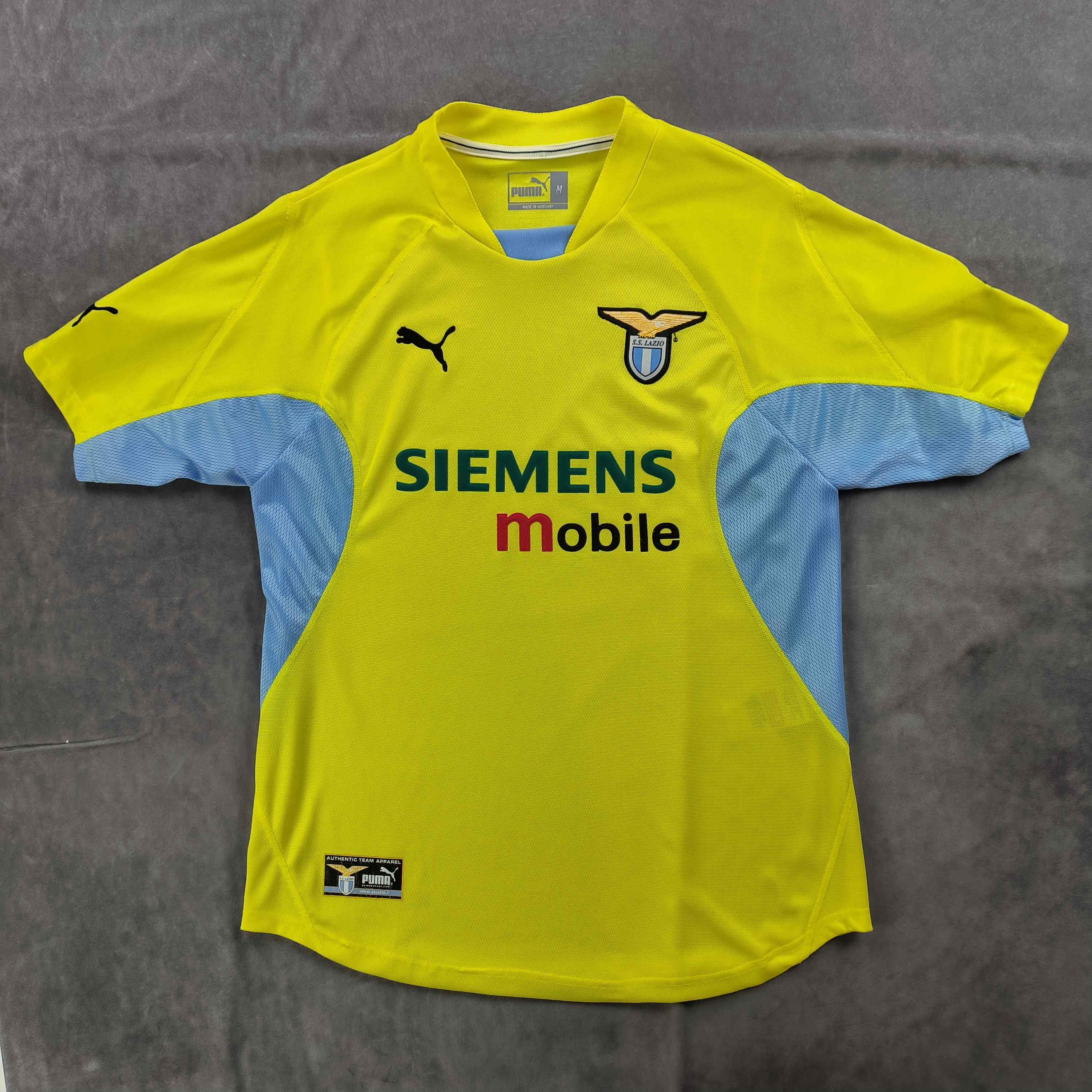 Lazio 2001-02 Puma away football jersey shirt size M