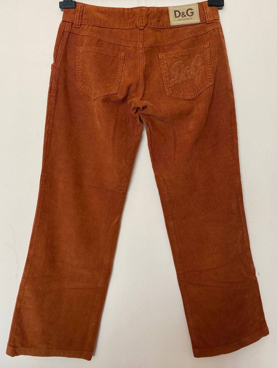 Dolce & Gabbana Dolce & Gabbana Jeans Big Logo Velvet Size 25" / US 0 / IT 36 - 1 Thumbnail