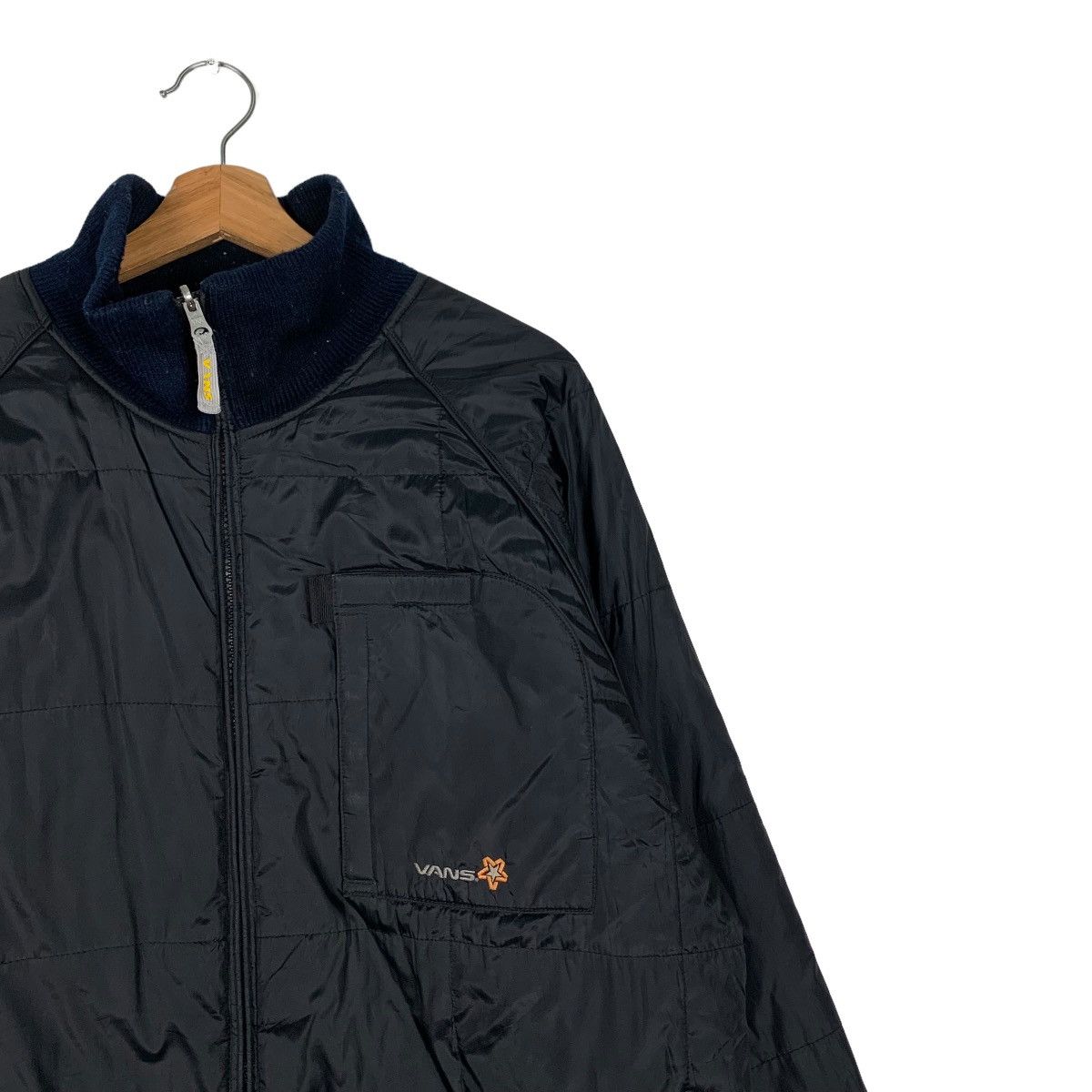 Vans VANS Embroidery Logo Turtle Neck Reversible Jacket #0180-C9 Size US L / EU 52-54 / 3 - 6 Thumbnail