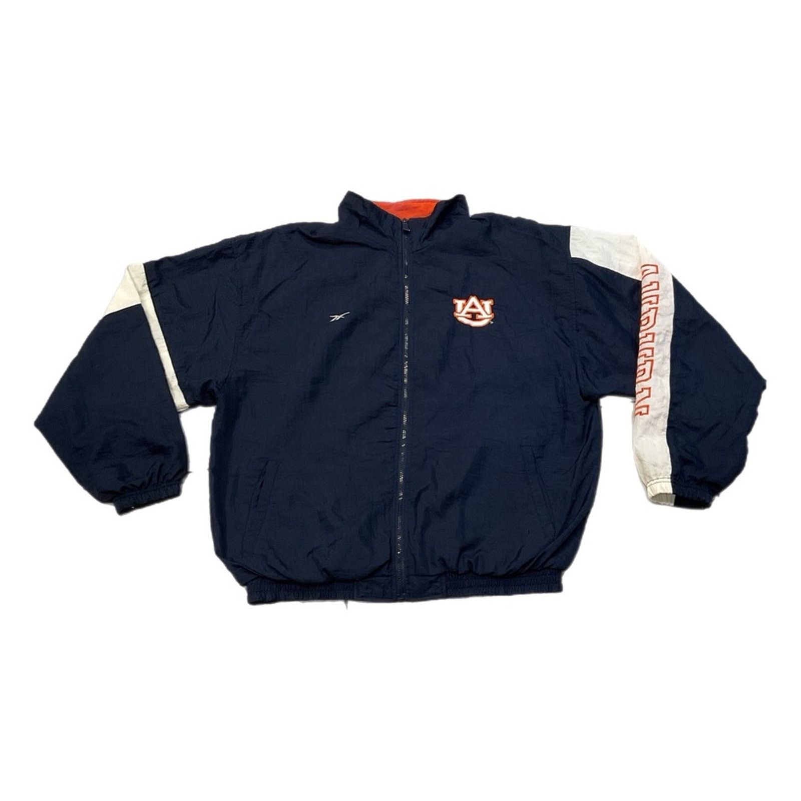 Reebok Reebok Auburn Tigers Track Full-Zip Jacket Size US L / EU 52-54 / 3 - 1 Thumbnail
