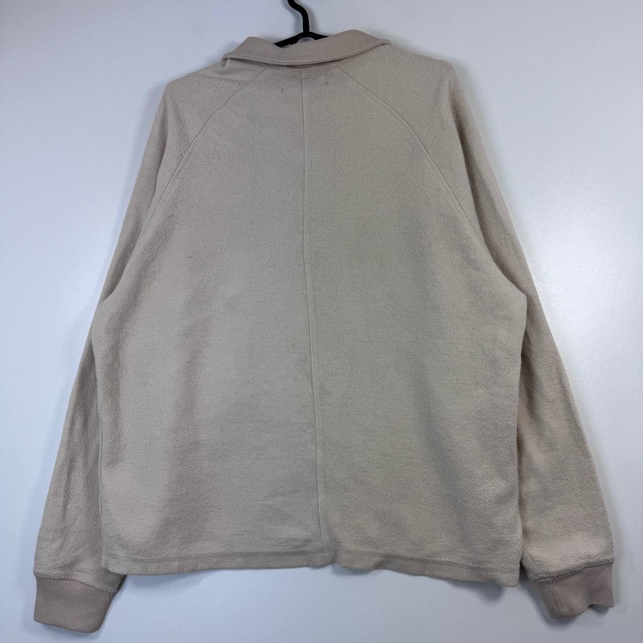 Allsaints AllSaints Half Zip Sweatshirt Beige Fleece Pullover Size M Size US M / EU 48-50 / 2 - 10 Thumbnail