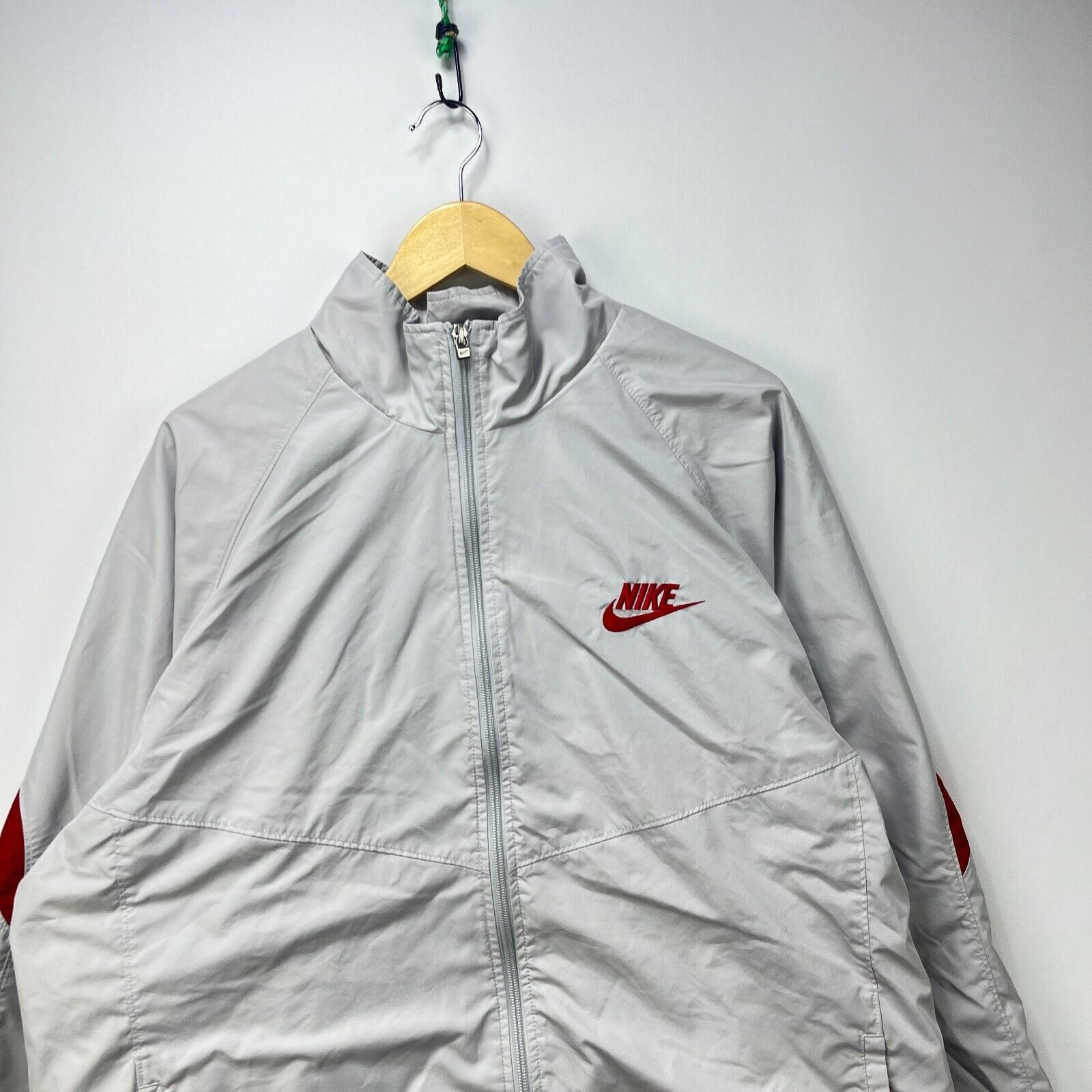 Nike × Vintage Vintage Y2K Nike Windbreaker Jacket XL Swoosh Size US XL / EU 56 / 4 - 2 Thumbnail