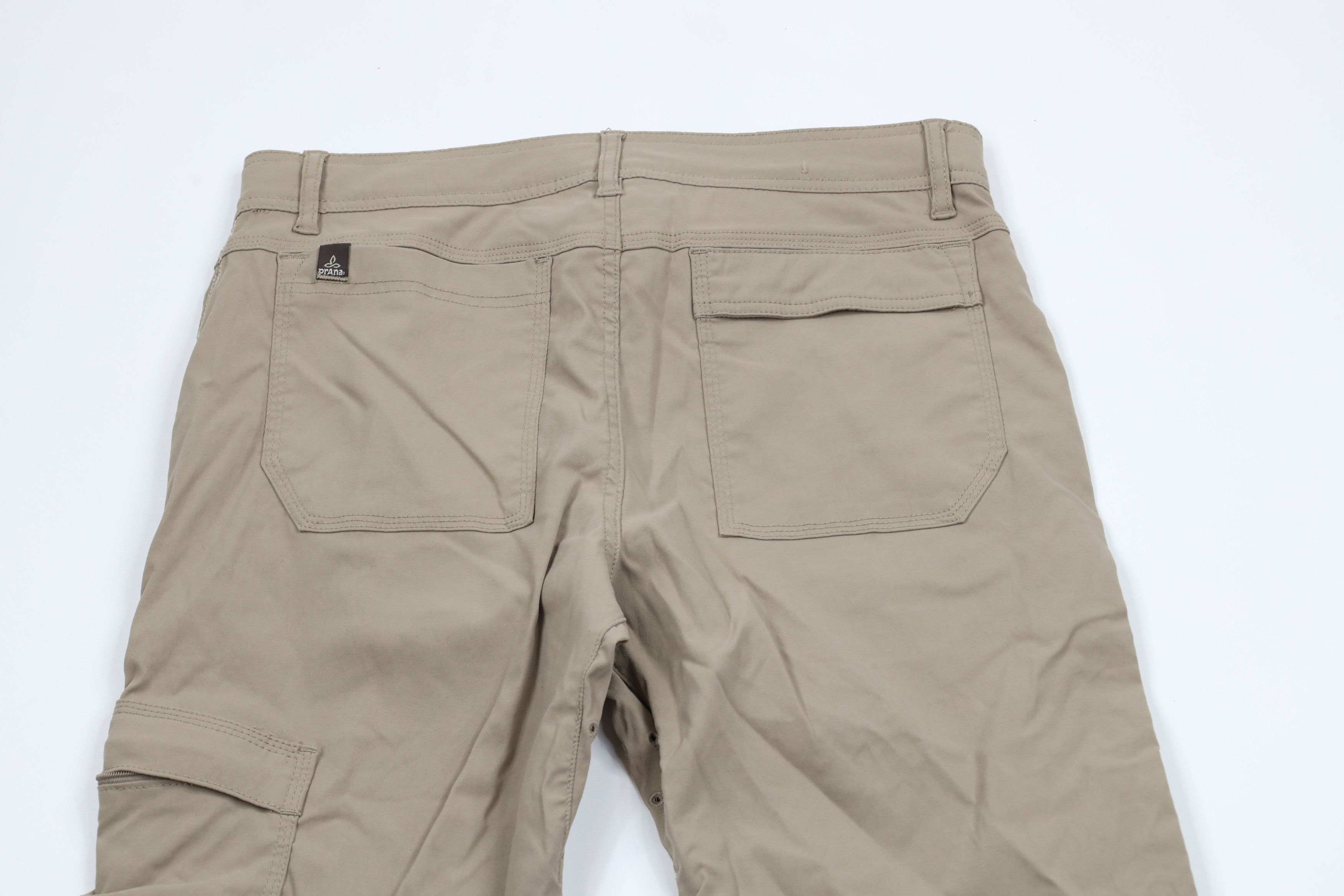 Prana × Vintage prAna Breathe Belted Stretch Zion 2 Hiking Pants Beige Size US 32 / EU 48 - 12 Thumbnail