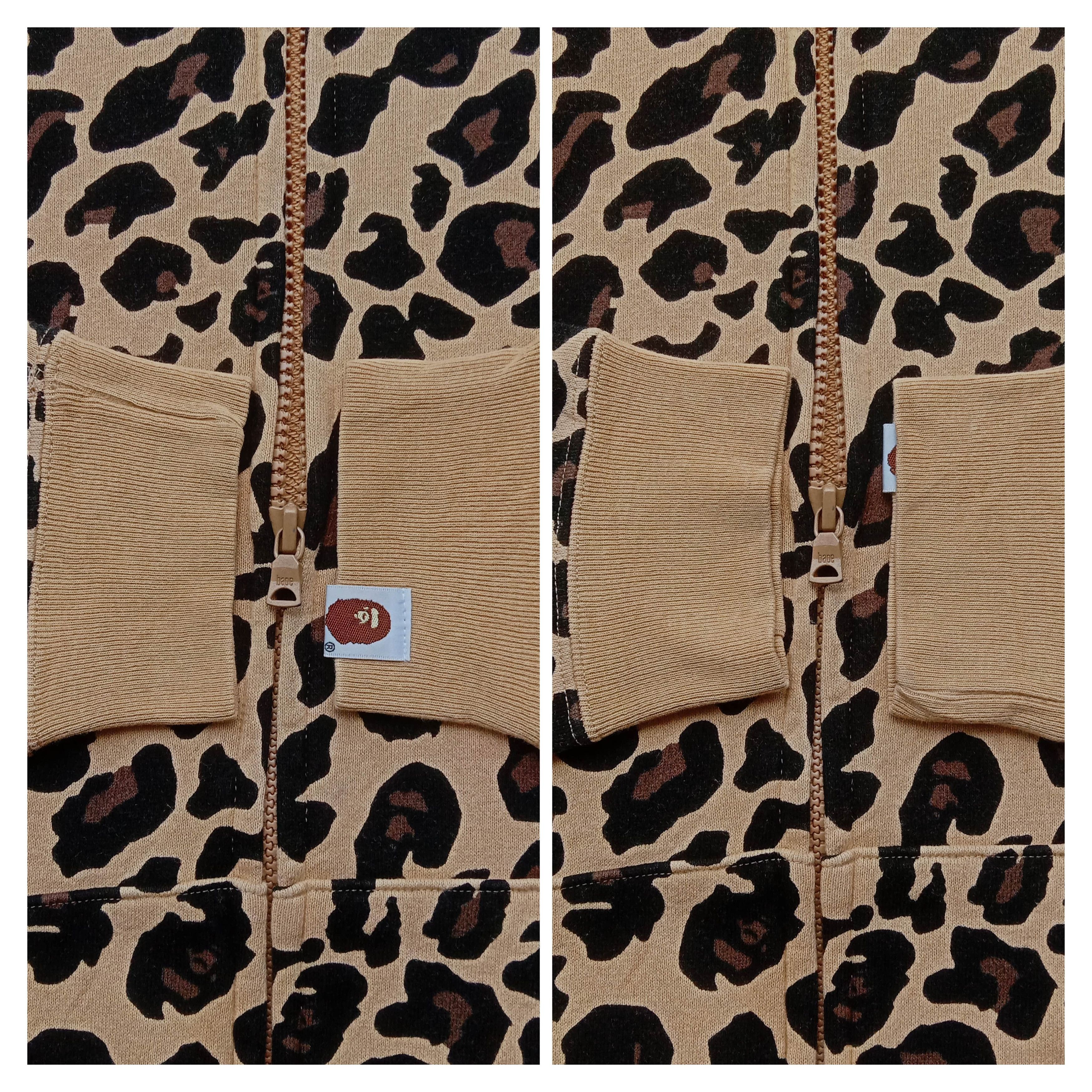 Bape Leopard Camo Full Zip Hoodie (2011) Size XS / US 0-2 / IT 36-38 - 6 Thumbnail