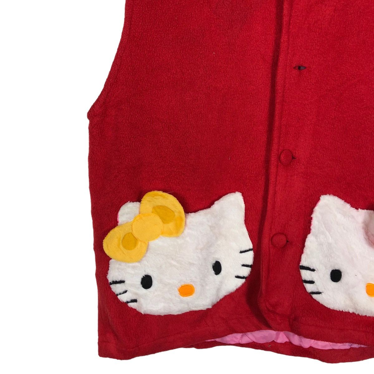 Cartoon Network 🔥90’s Vintage Vest Hello Kitty Big Logo Tokyo Japan Size US M / EU 48-50 / 2 - 3 Thumbnail