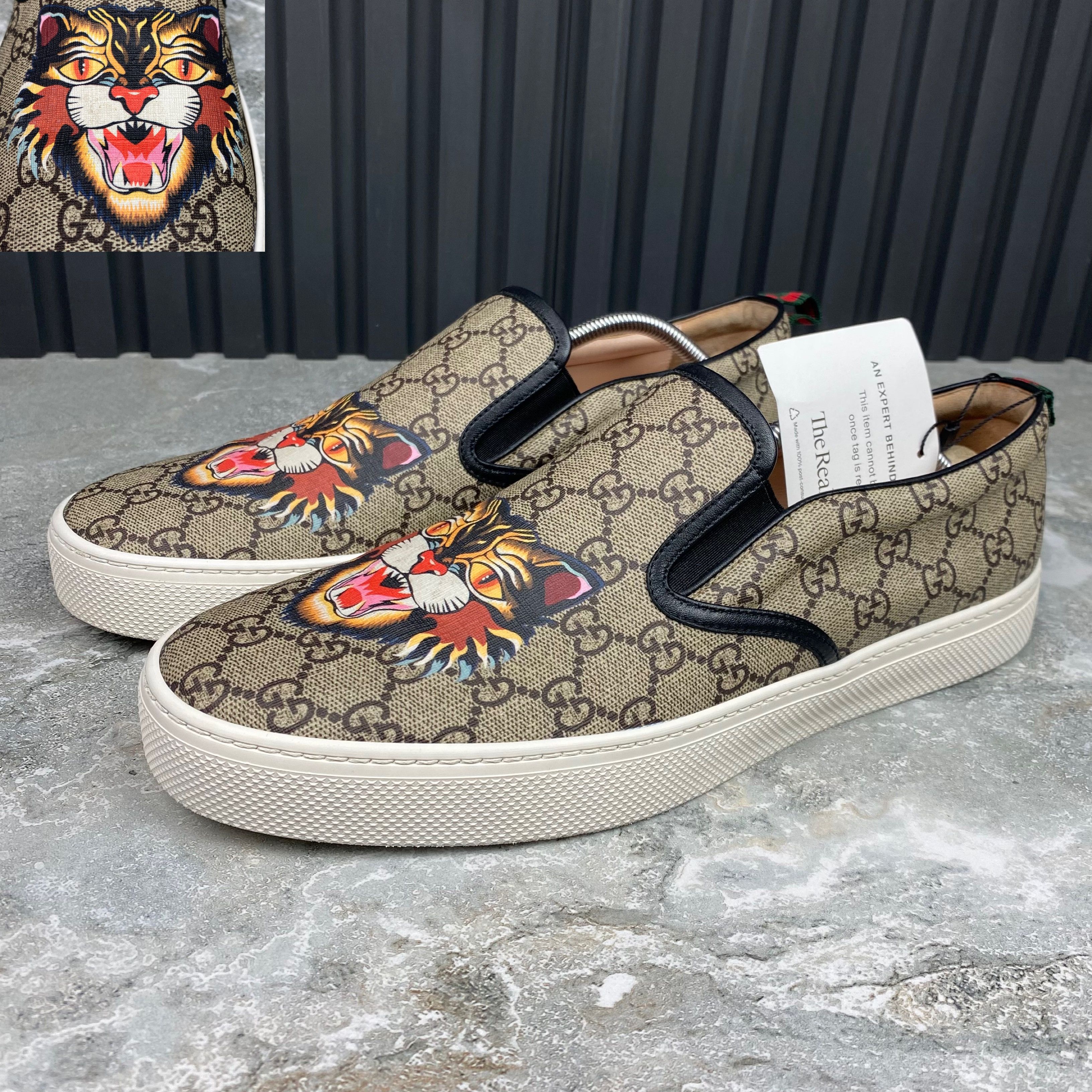 Gucci dublin slip on womens online