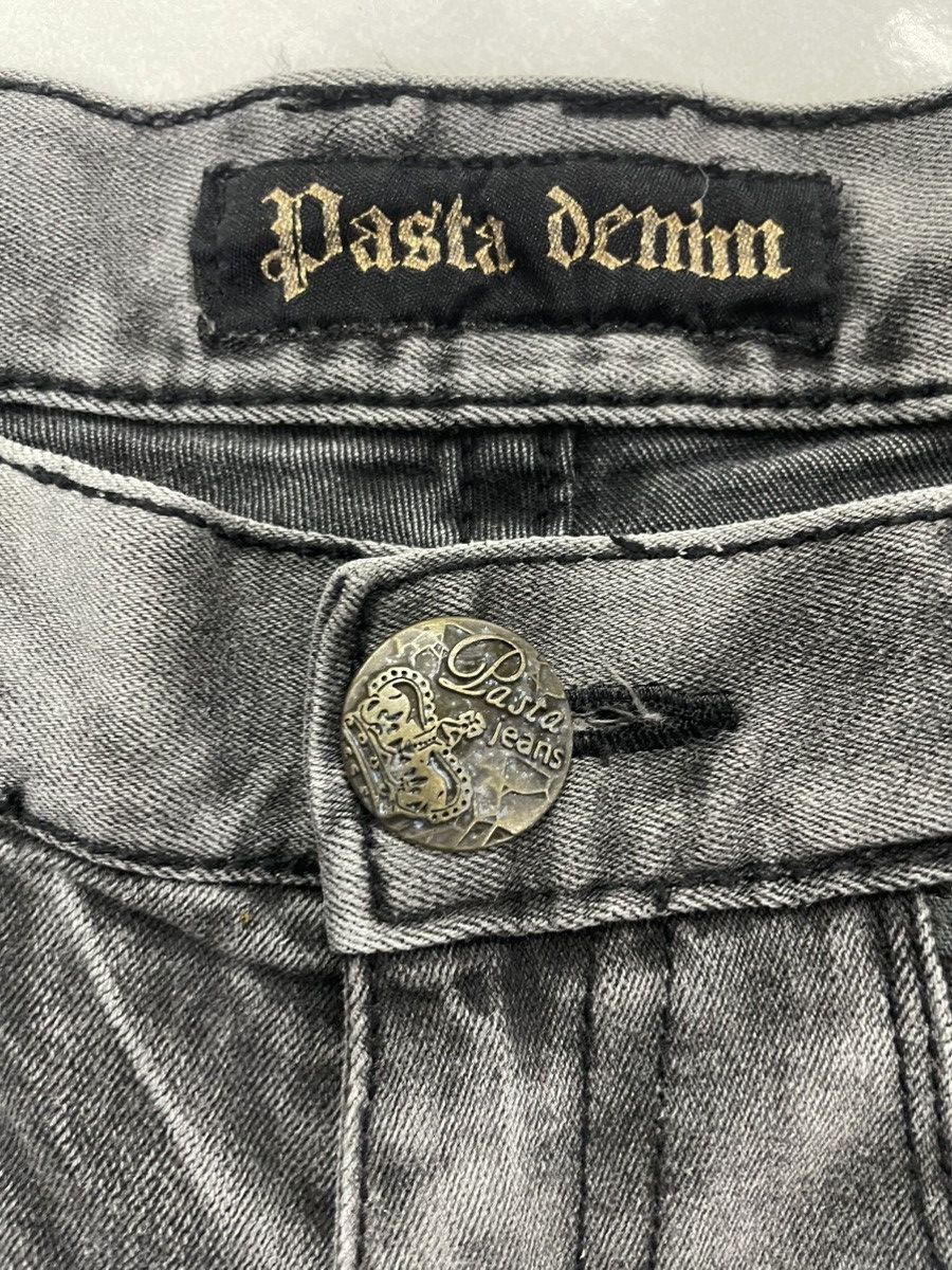 If Six Was Nine Pasta Denim Japan Studded Jeans Faded Black Size US 32 / EU 48 - 8 Thumbnail