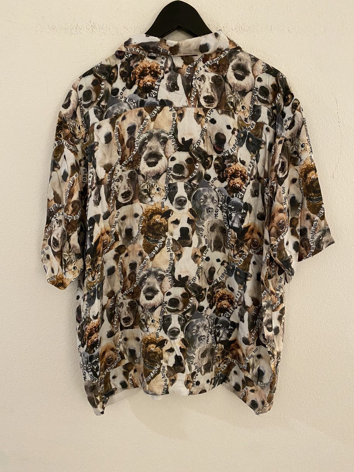 Martine Rose Martine Rose Dog Print Hawaiian Shirt XL Size US XL / EU 56 / 4 - 2 Thumbnail