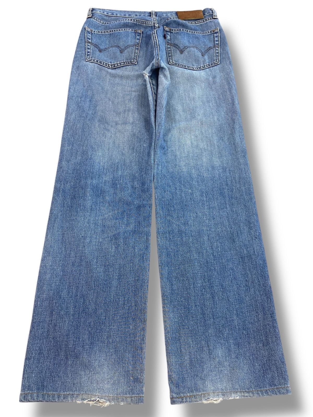 Edwin Edwin 505 Light Blue Wash Style Straight Leg Jeana Size US 30 / EU 46 - 3 Thumbnail