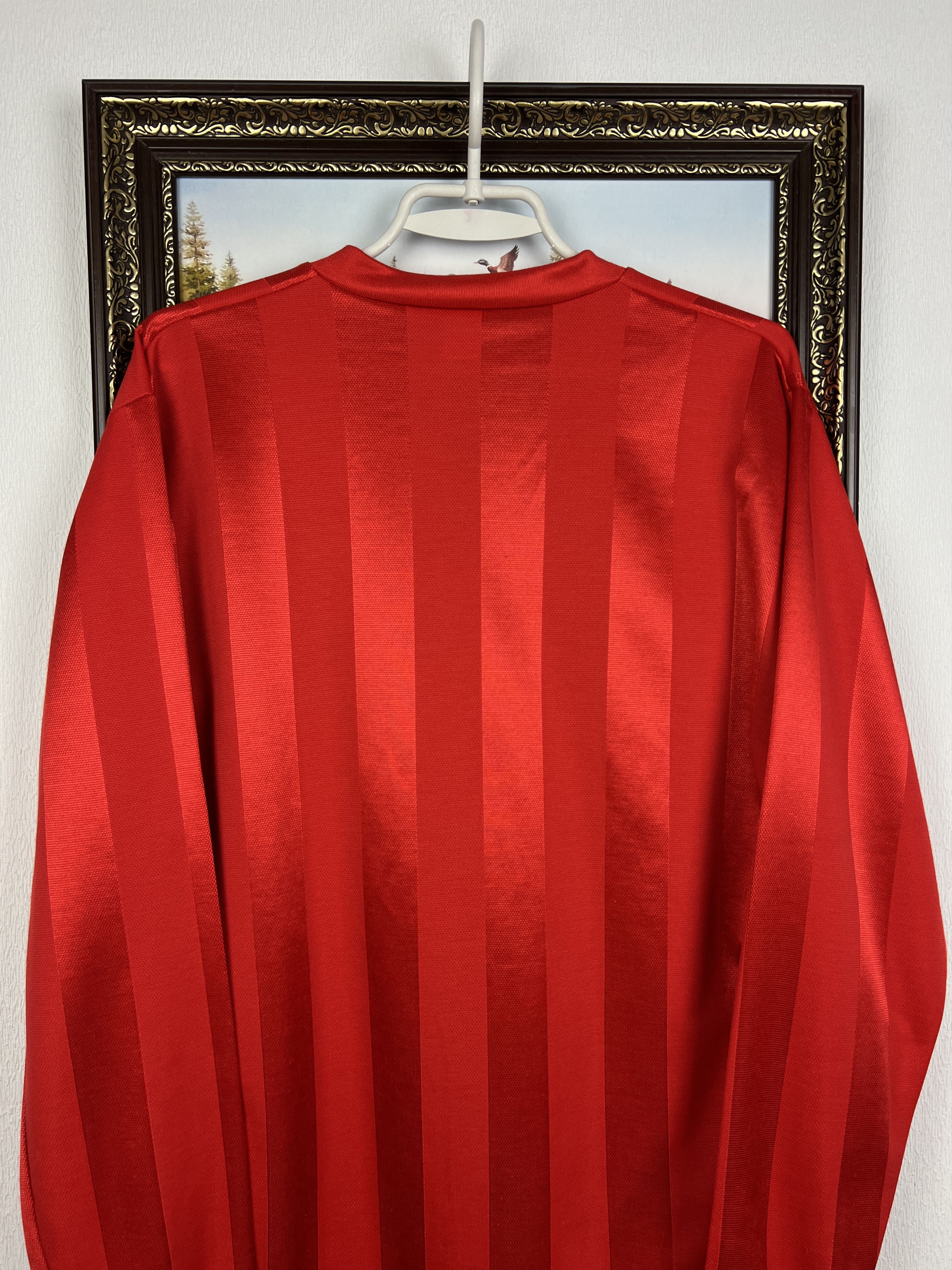 Vintage Denmark Football Template Shirt Long Sleeve Jersey Trikot Size US L / EU 52-54 / 3 - 7 Thumbnail