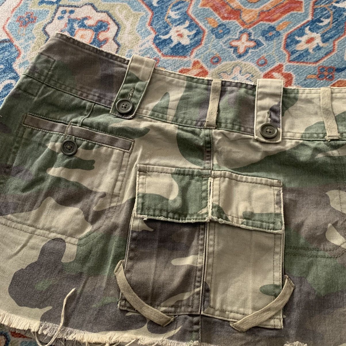 Vintage vintage abercrombie cargo mini skirt Size 27" / US 4 / IT 40 - 7 Thumbnail