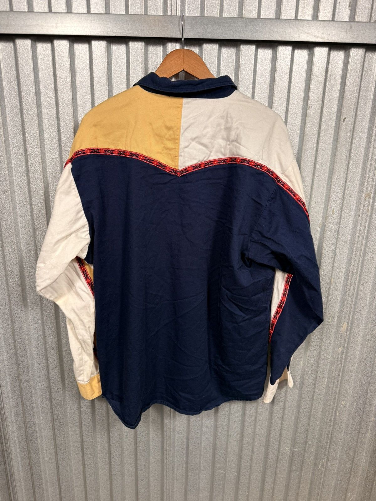 Wrangler 90s Vintage Wrangler Nashville Western Pearl Snap Shirt Size US XL / EU 56 / 4 - 10 Thumbnail