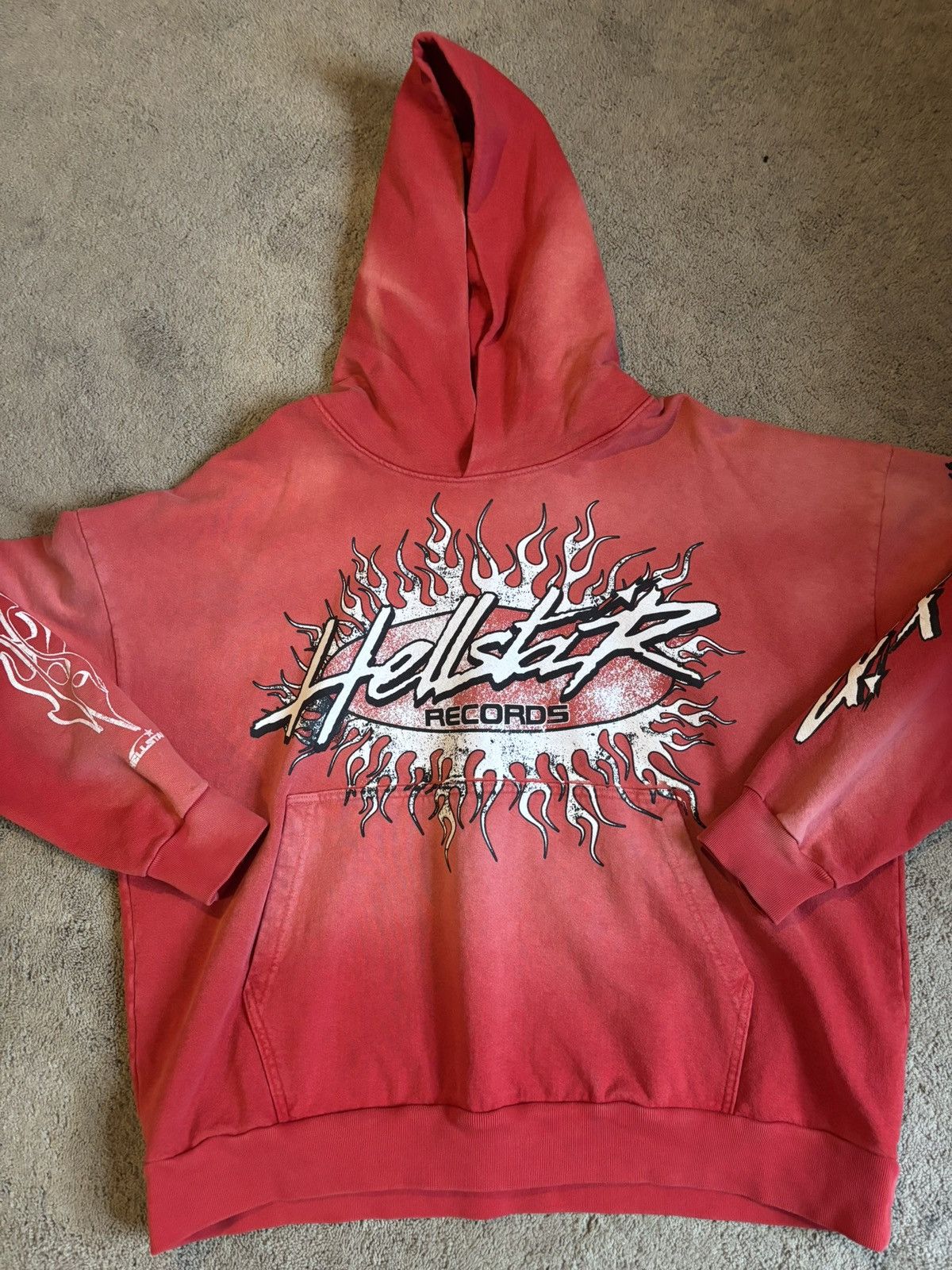 HELLSTAR Hellstar Records Red Flame Lava | Grailed