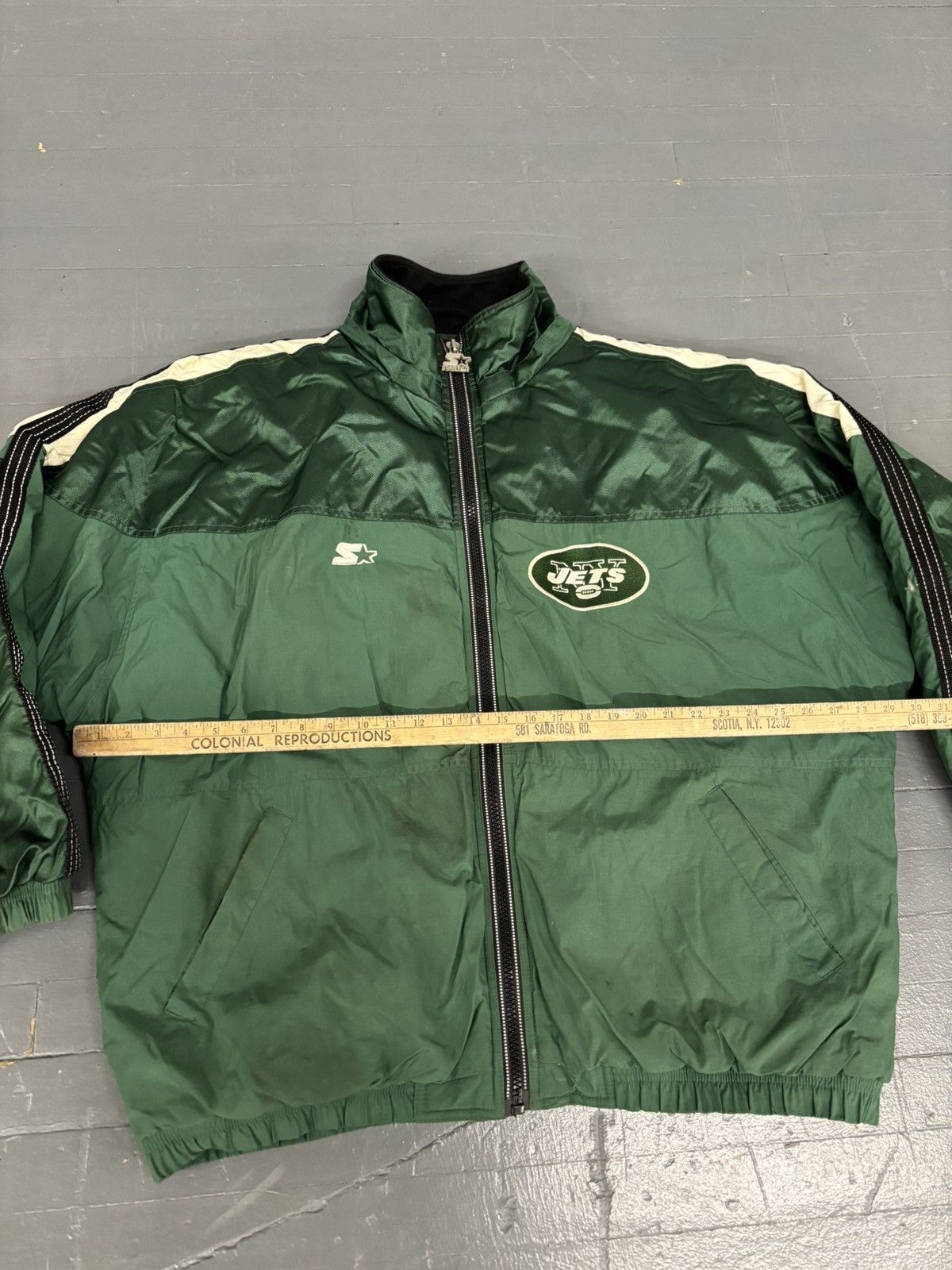 Pro Line × Starter × Vintage Vintage 90s pro line starter NY Jets jacket Size US XXL / EU 58 / 5 - 5 Thumbnail
