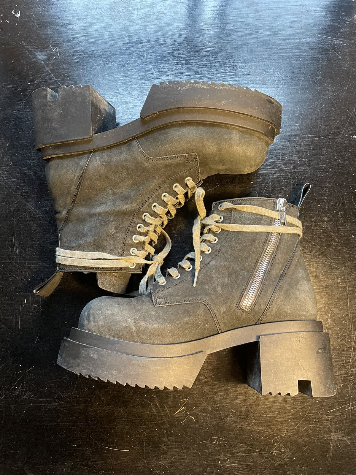 Rick Owens Rick Owen’s Bogun Army Boots Size US 9 / EU 42 - 6 Thumbnail