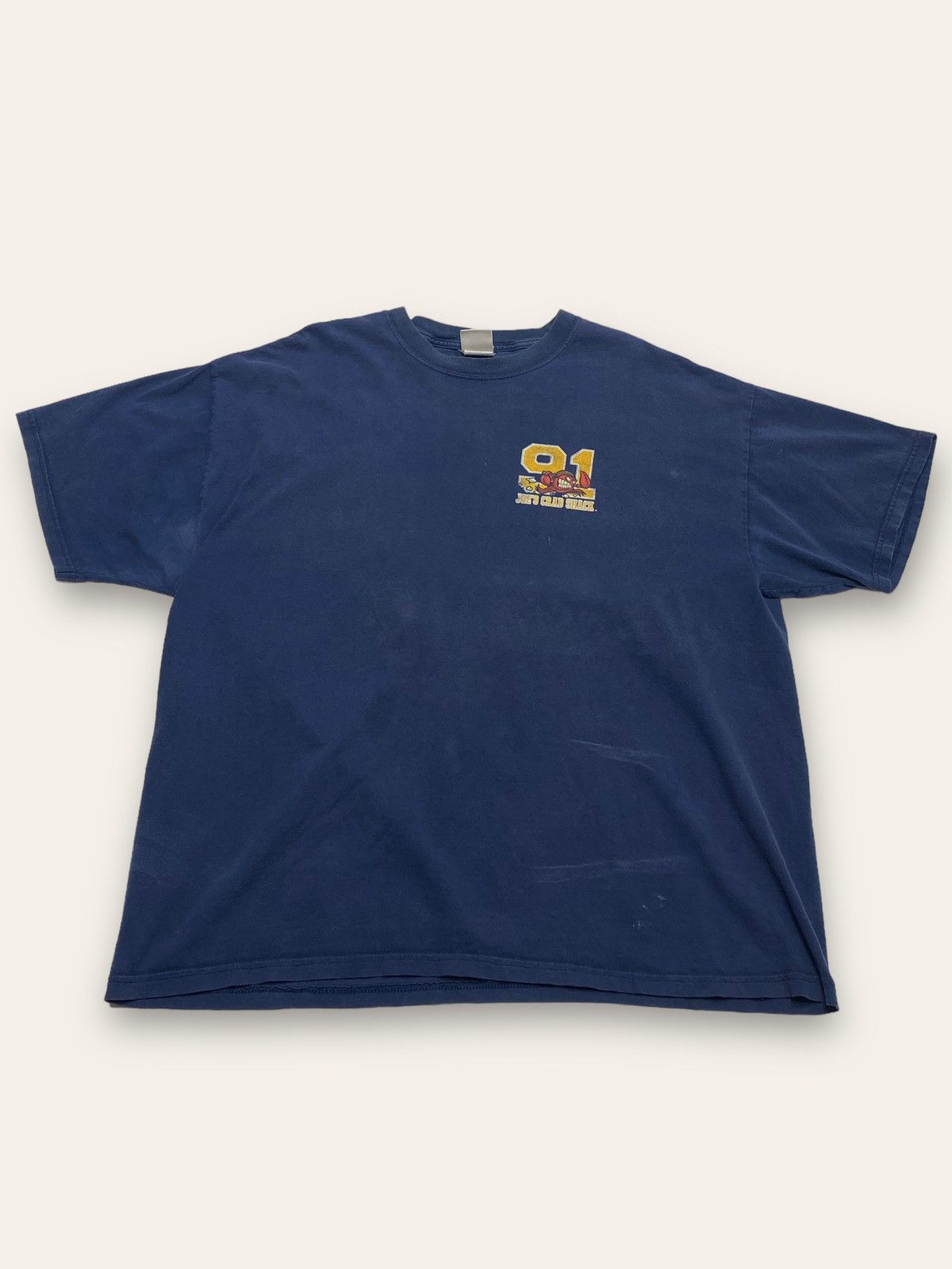 Other Vintage JCS JOE'S CRAB SHACK Navy Big Logo Tee Size US XL / EU 56 / 4 - 2 Thumbnail