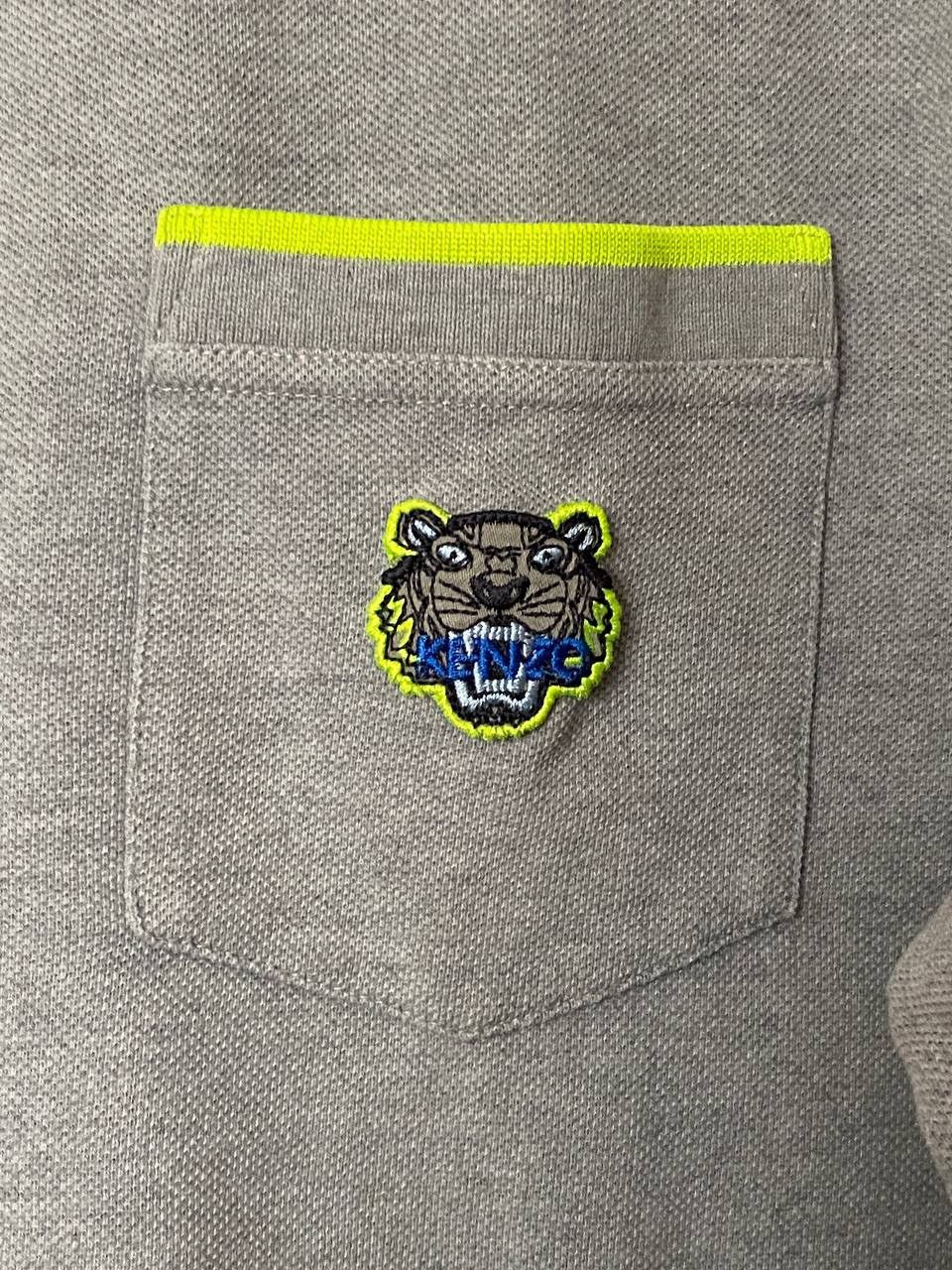 Kenzo 📌 KENZO Classic Tiger Head T Shirts Men Gray Size US XL / EU 56 / 4 - 3 Thumbnail