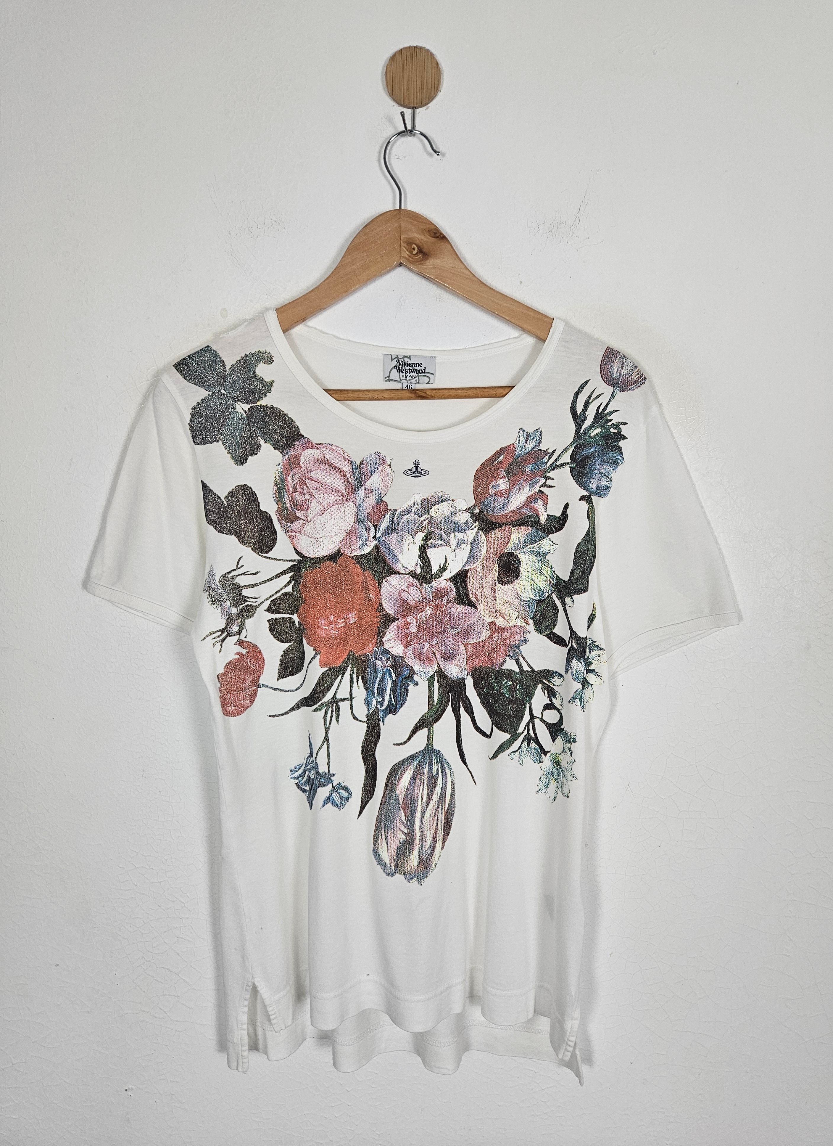 Vivienne Westwood Vivienne Westwood Floral flower tee Size US S / EU 44-46 / 1 - 1 Thumbnail