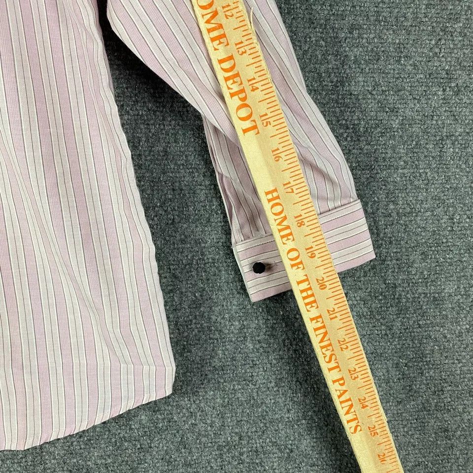 Other Jordin Dress Shirt Men's Large NWD Striped Pink Cotton L Size US L / EU 52-54 / 3 - 6 Thumbnail