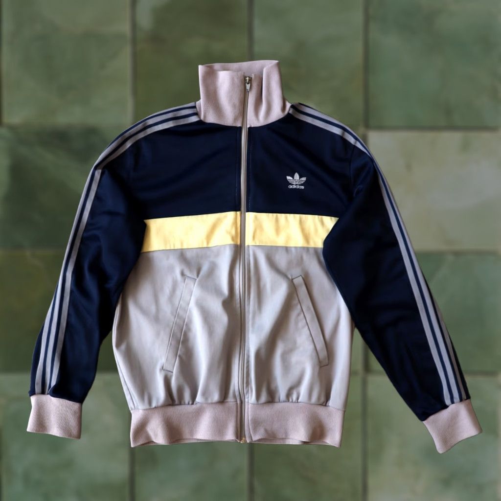 Adidas ADIDAS VINTAGE VENTEX JACKET Tracking Full Zip Gray SIZE S-M Men 80s Retro Trefoil Vintage Jacket Size US S / EU 44-46 / 1 - 1 Thumbnail