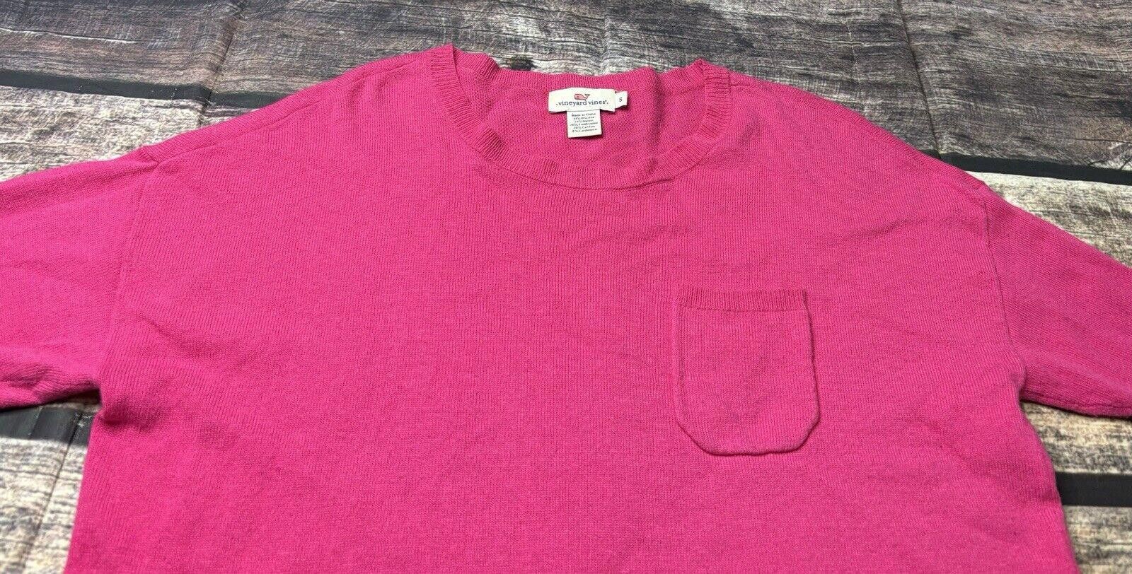 Vineyard Vines Vineyard Vines Sweater Women's Small Lambswool Cashmere Size S / US 4 / IT 40 - 4 Thumbnail
