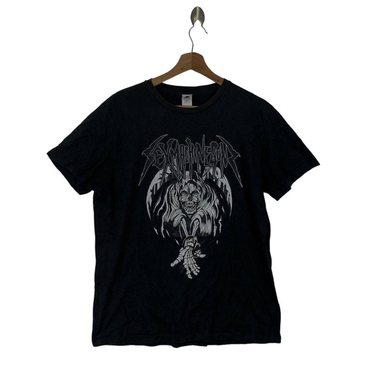 Other Vintage SEX MACHINE GUN Loud Park Band Tee Shirt Top Japan Size US L / EU 52-54 / 3 - 1 Thumbnail