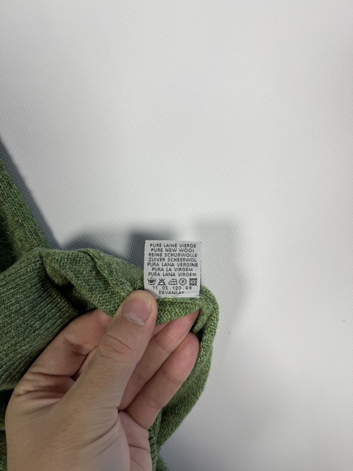 Lacoste Lacoste Vintage Wool Crewneck Sweater Crocodile Logo Size 5 Size US L / EU 52-54 / 3 - 10 Thumbnail