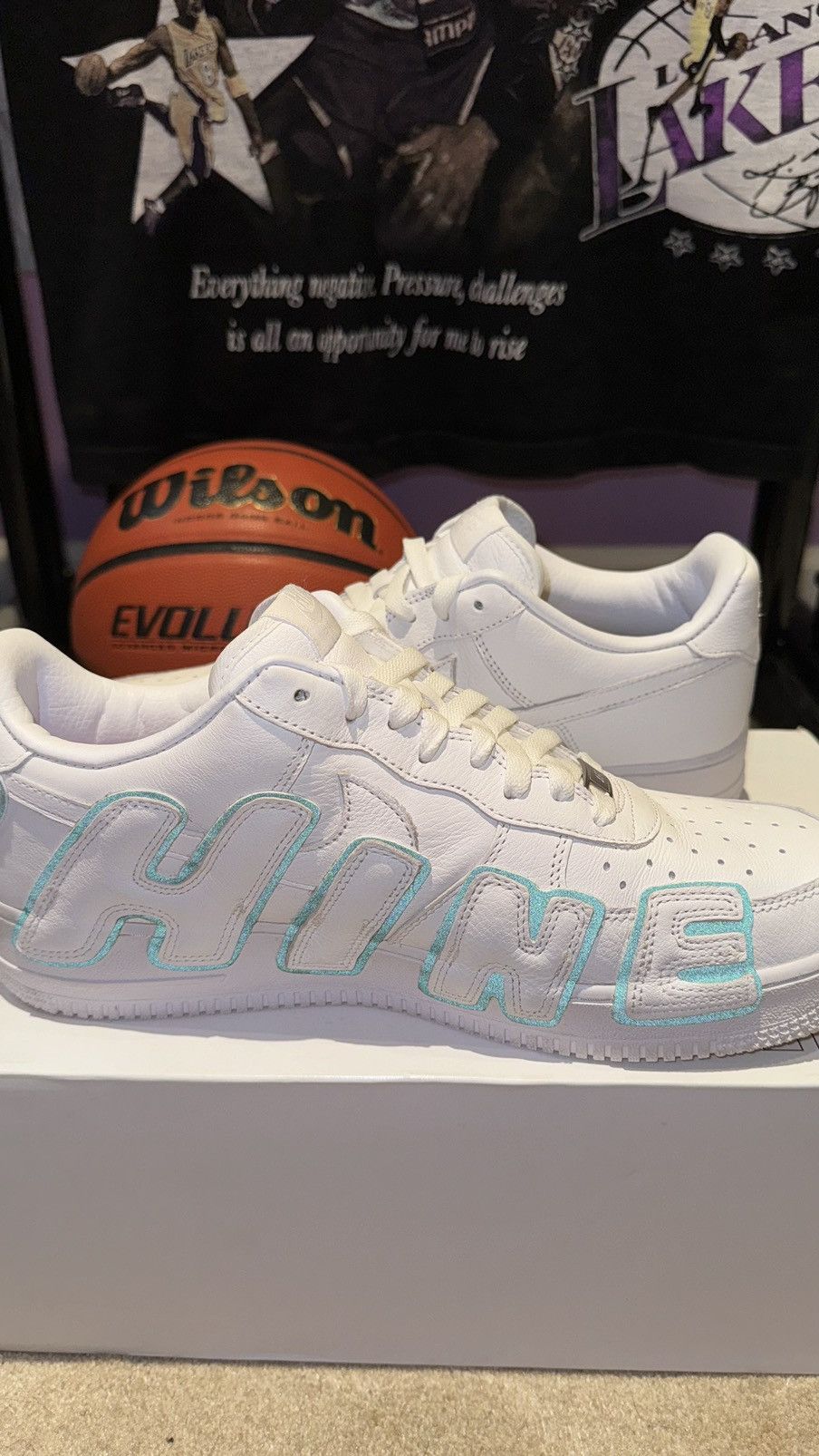 Cactus Plant Flea Market × Nike Nike x CPFM Cactus Plant Flea Market Air Force 1 By You Size US 10.5 / EU 43-44 - 9 Thumbnail